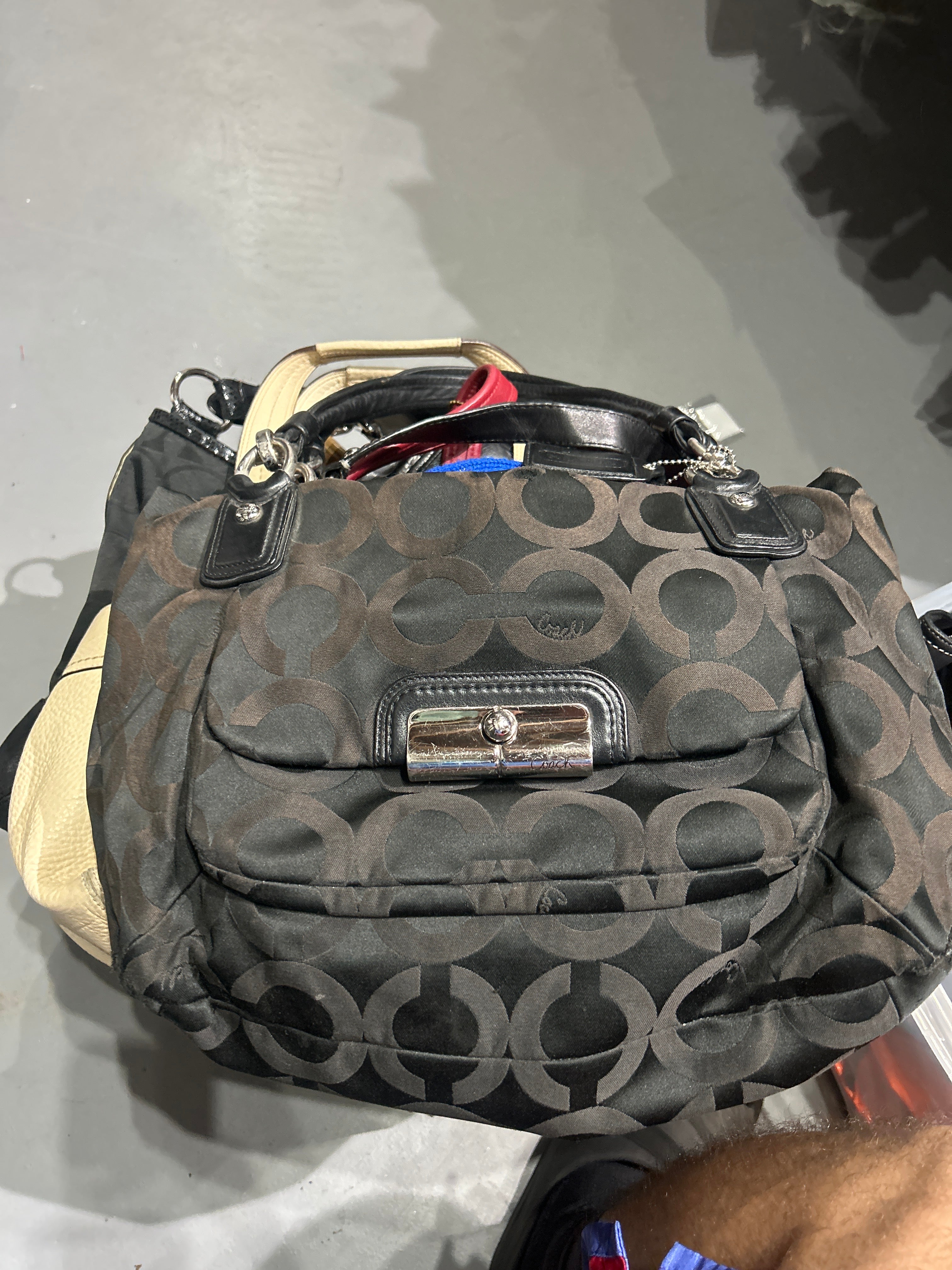 Coach Monogram Black