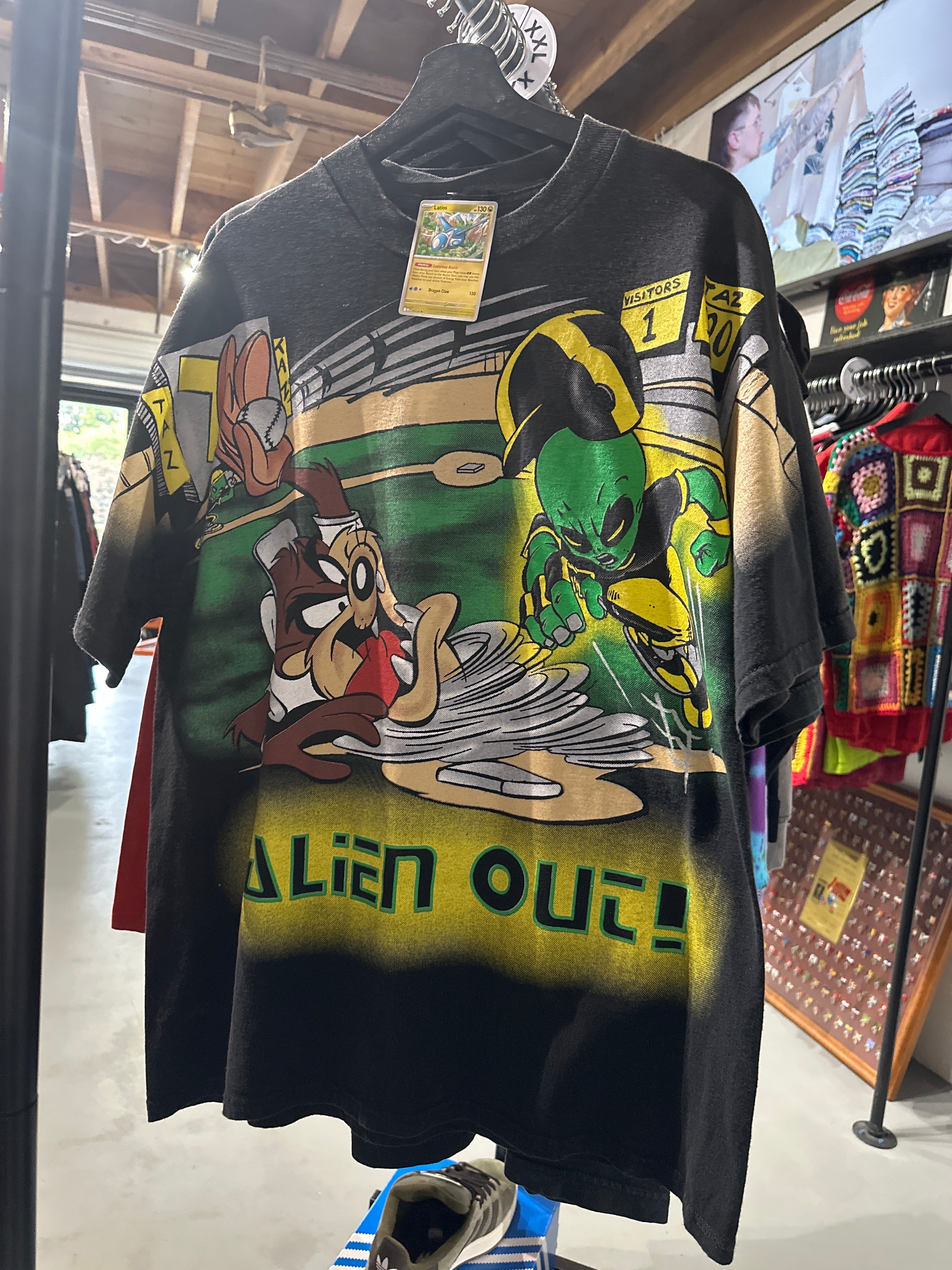 Vtg Taz Alien Out Tee (XL)