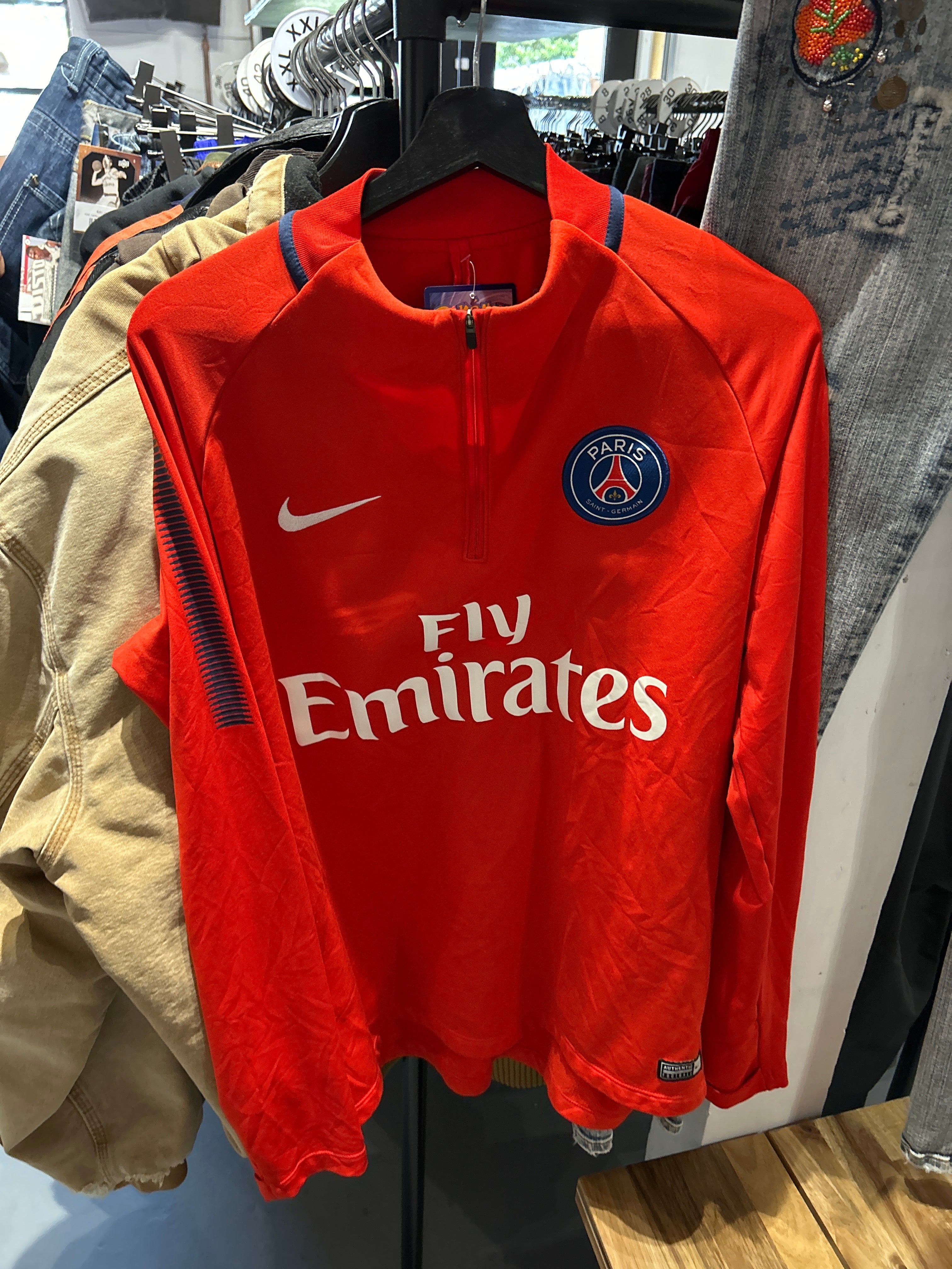 PSG Quarter Zip Sz L