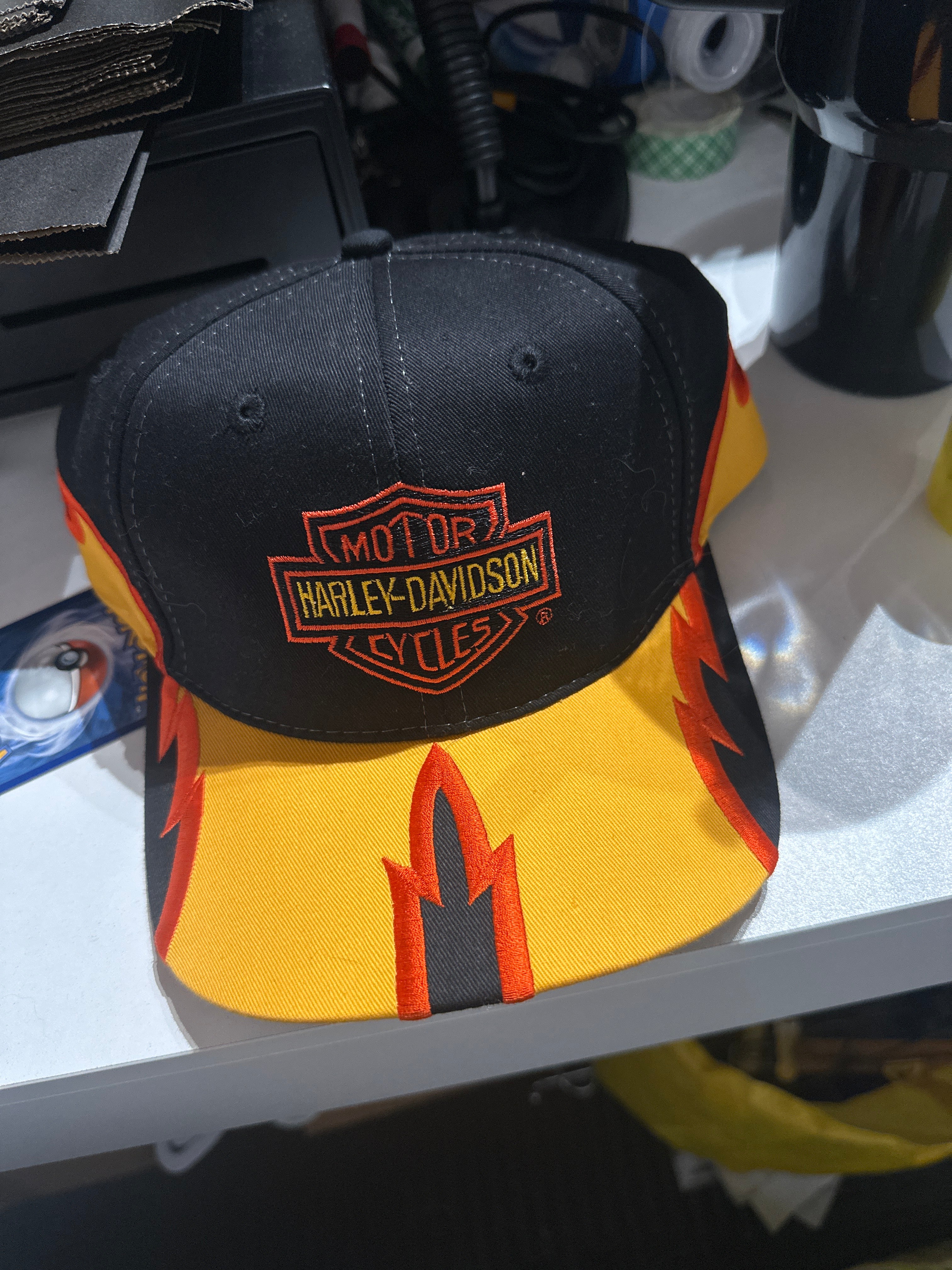Vtg Harley SnapBack Hat