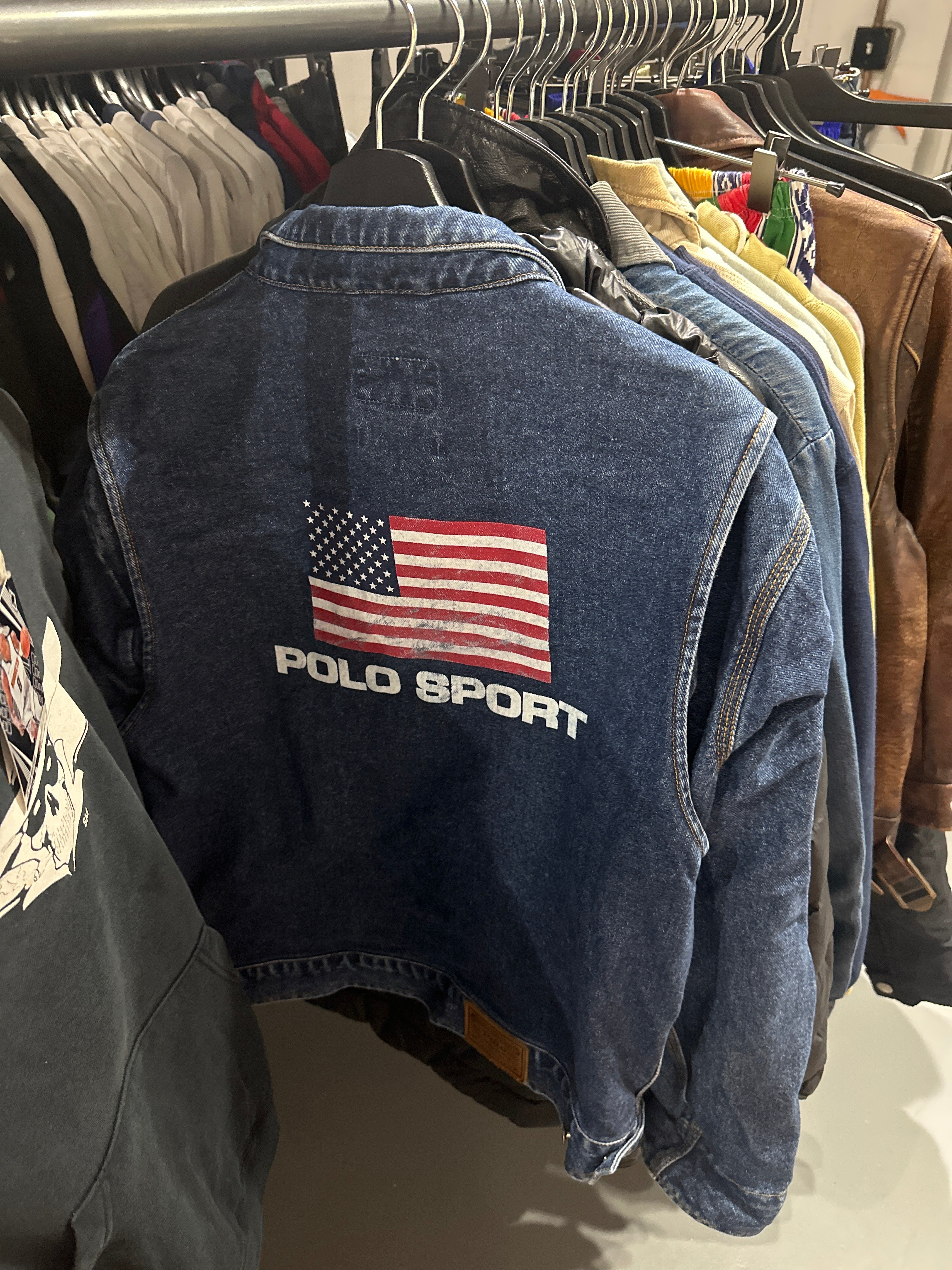 Vtg Polo RL Denim Jacket (XL)