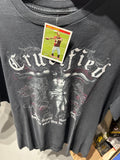 VTG Jesus Crucified Tee Sz L