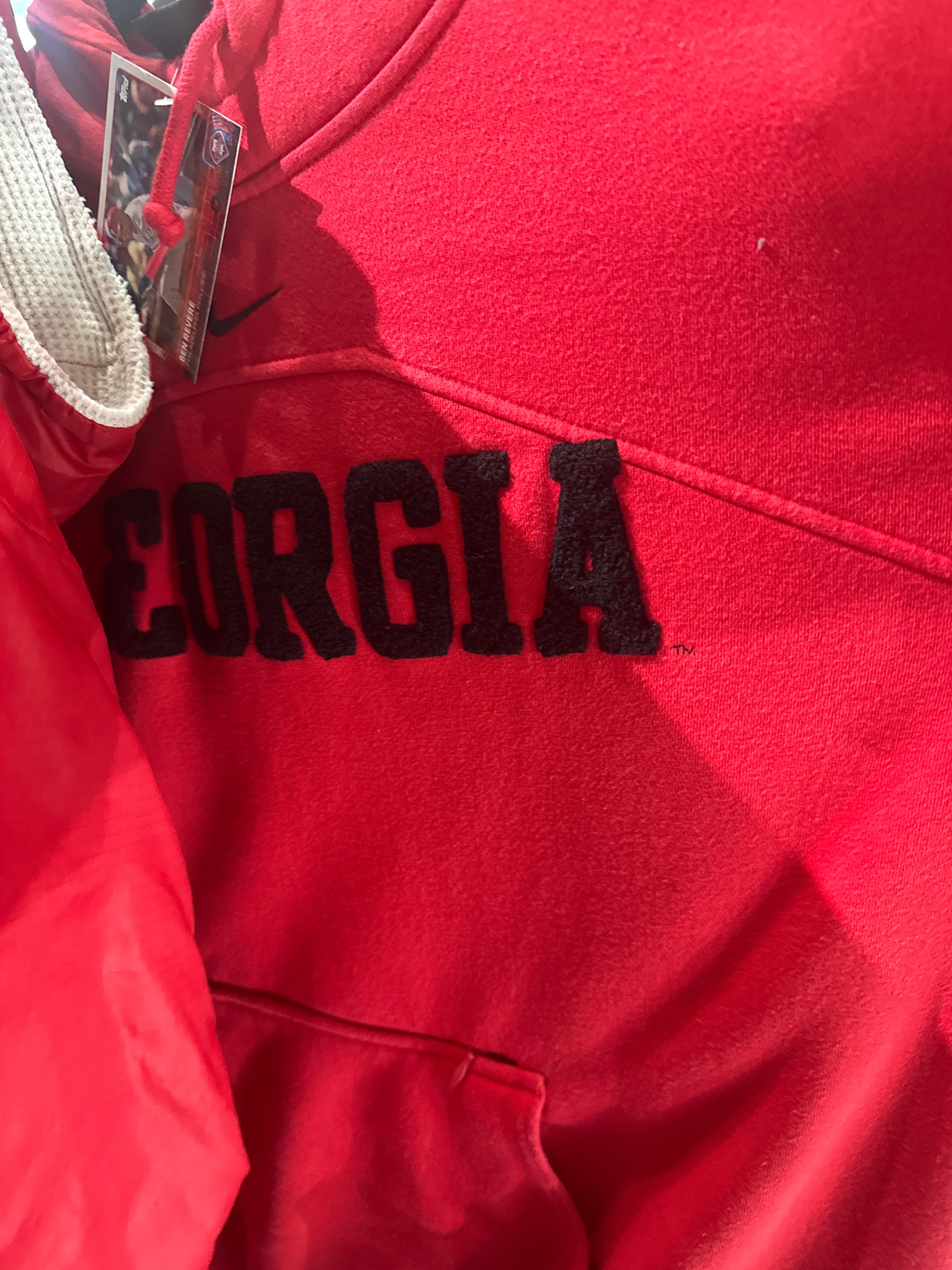 UGA Georgia Center Swoosh  Sz M