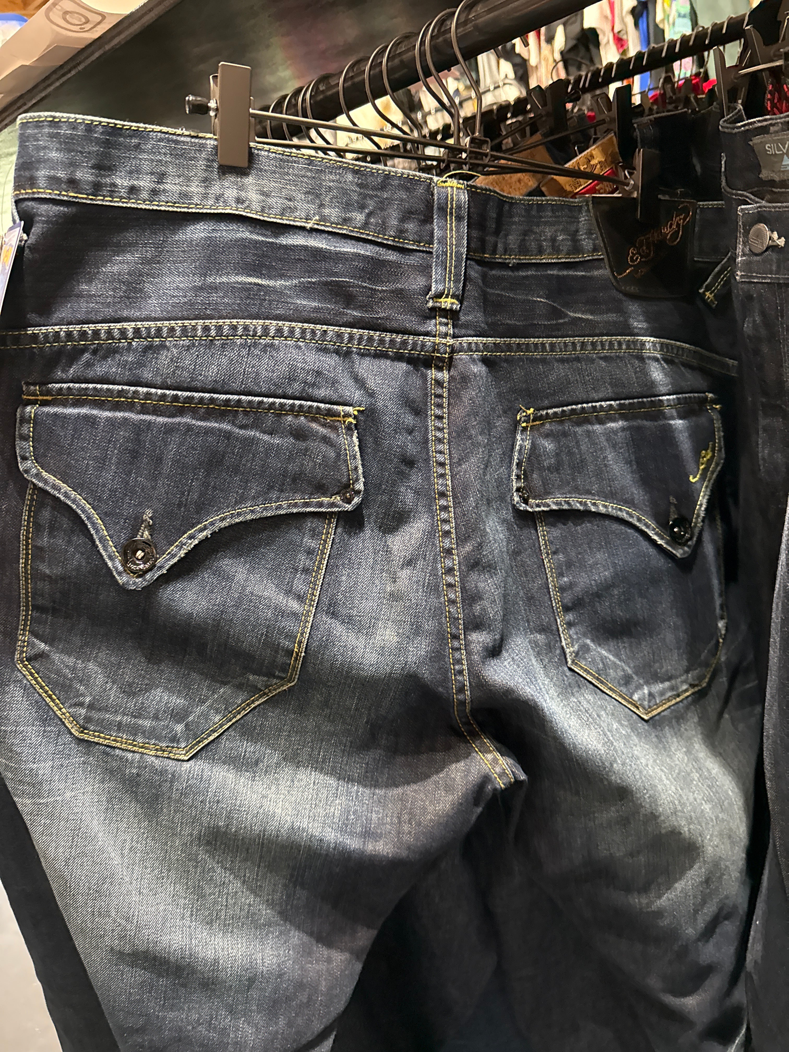 Y2K Ed Hardy Jeans Sz 38x34