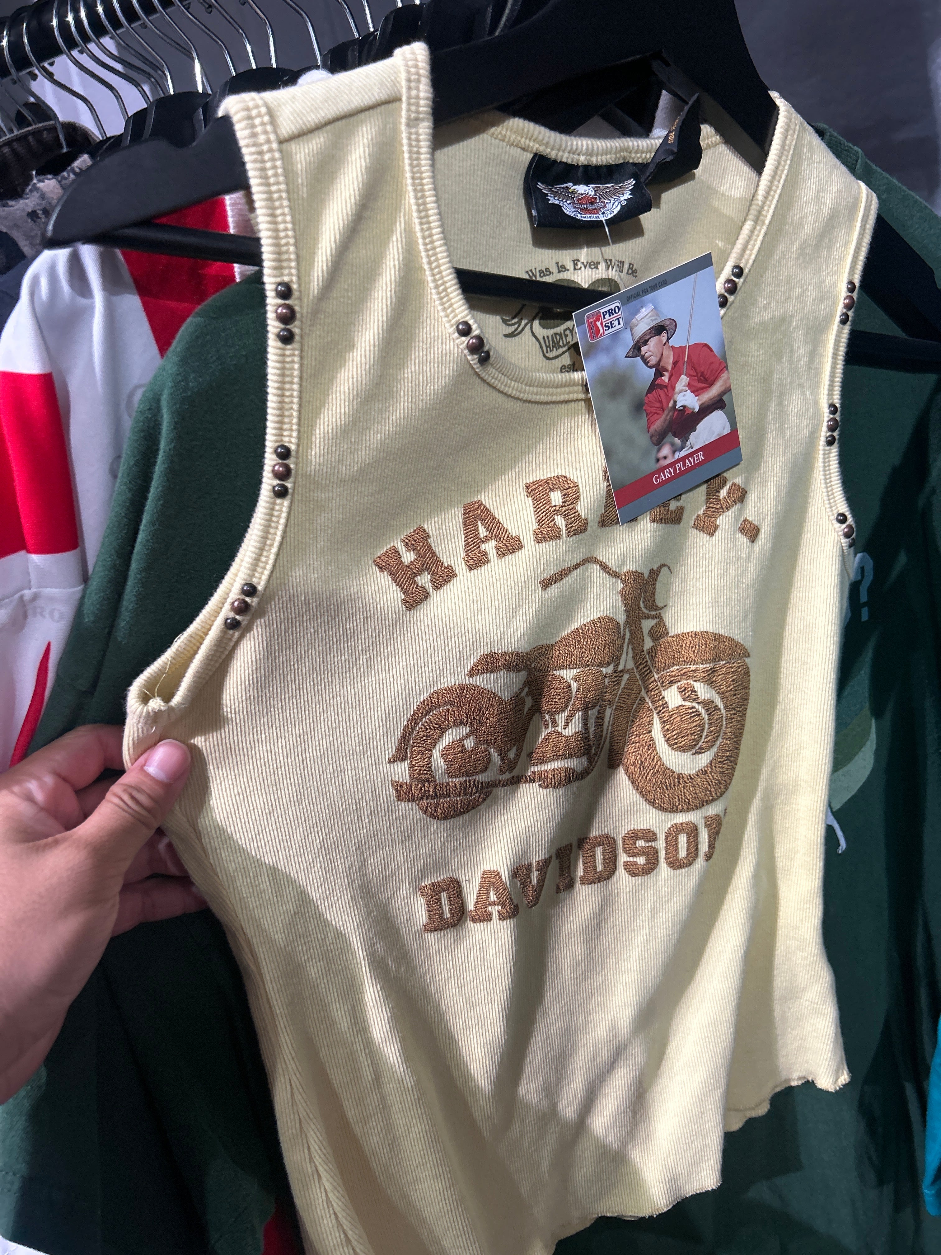 VNTG WMNS Harley Tank Sz M