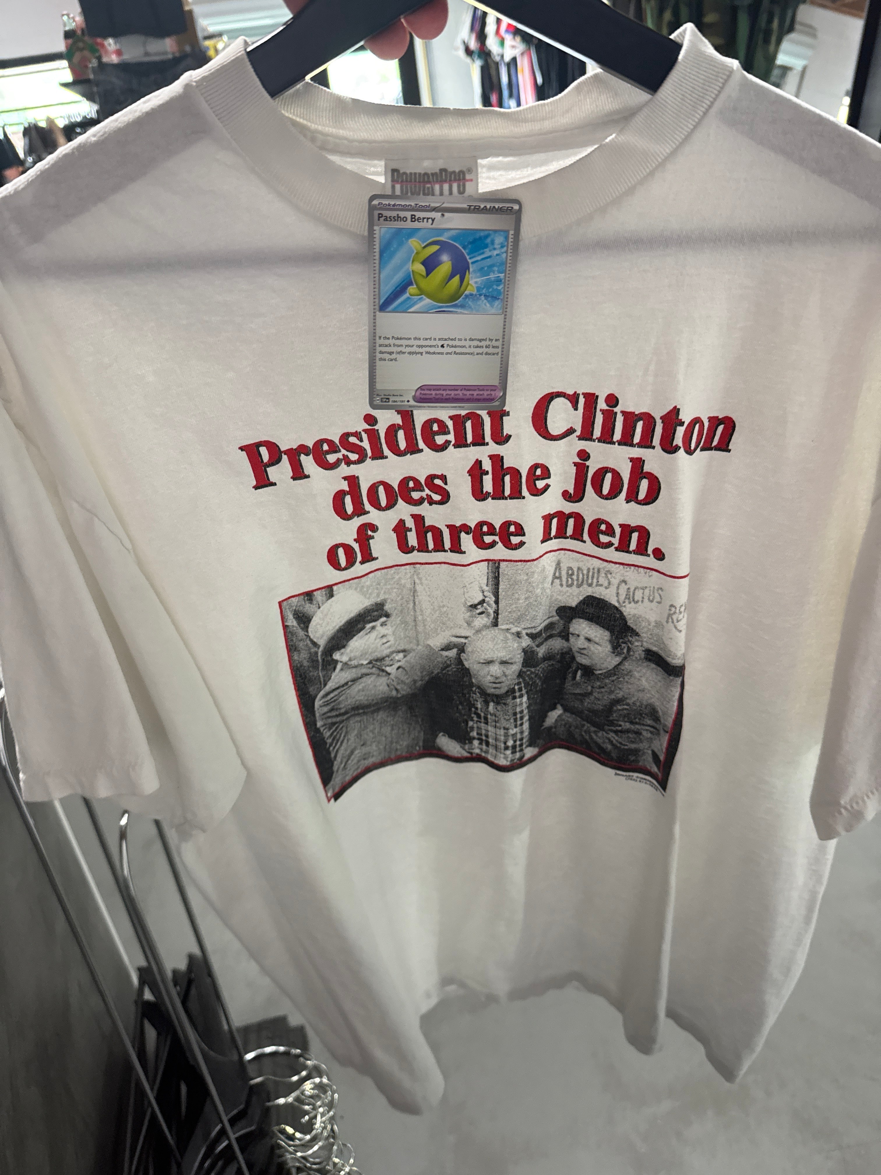Clinton 3 Stooges Tee XL