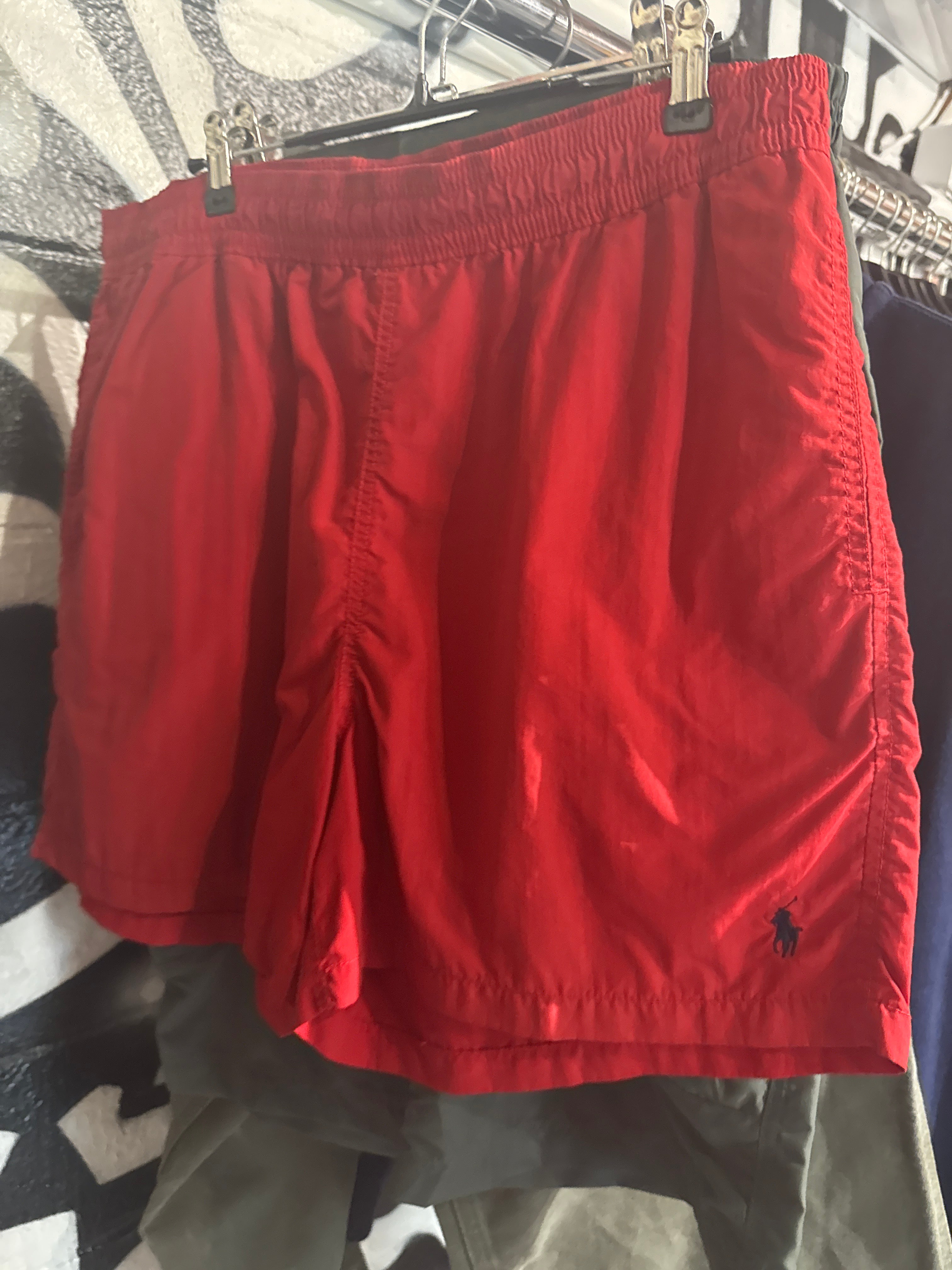 Polo Red Swim Shorts Sz L