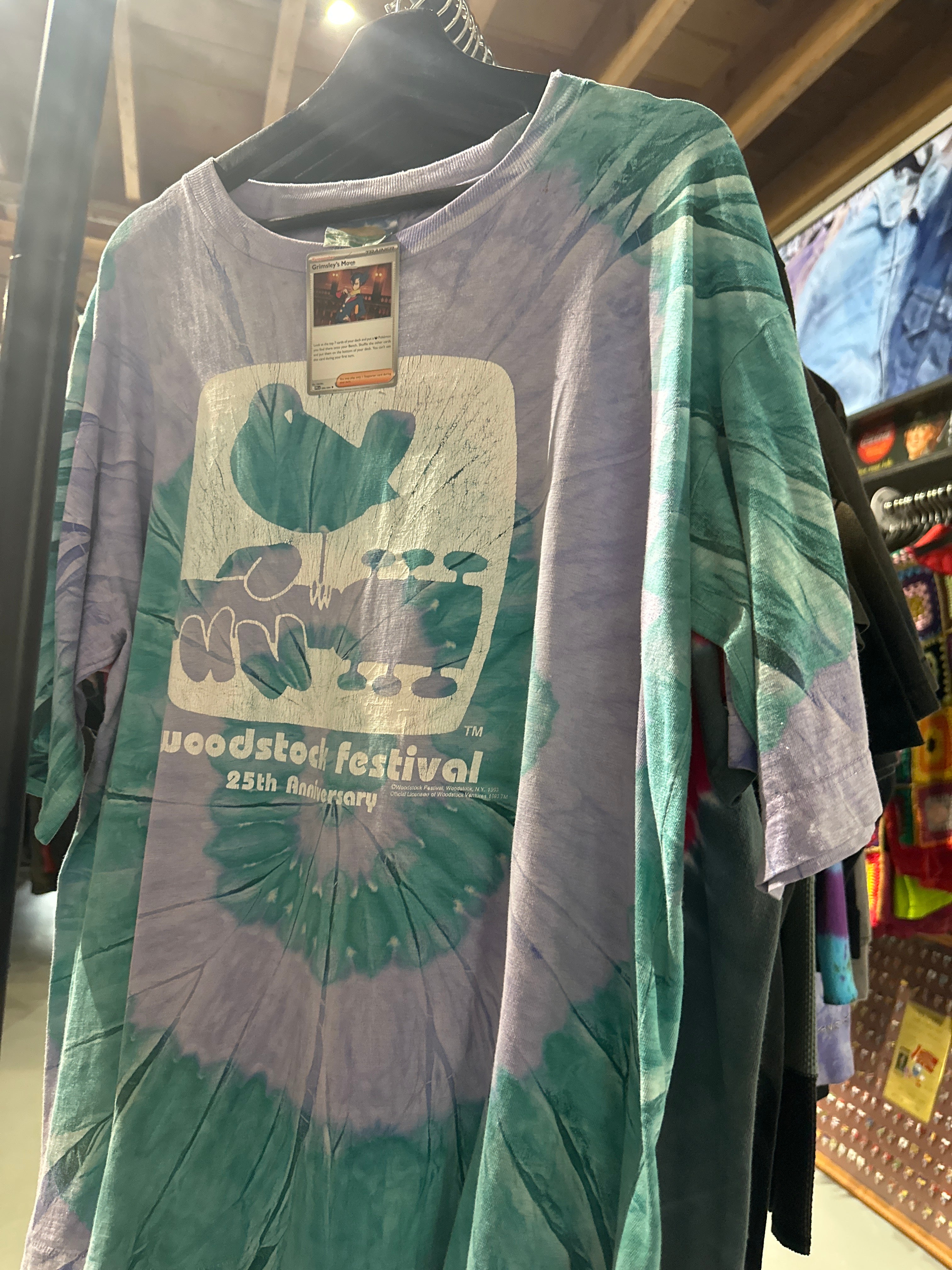 Vtg Woodstock Tie Dye Tee (XL)