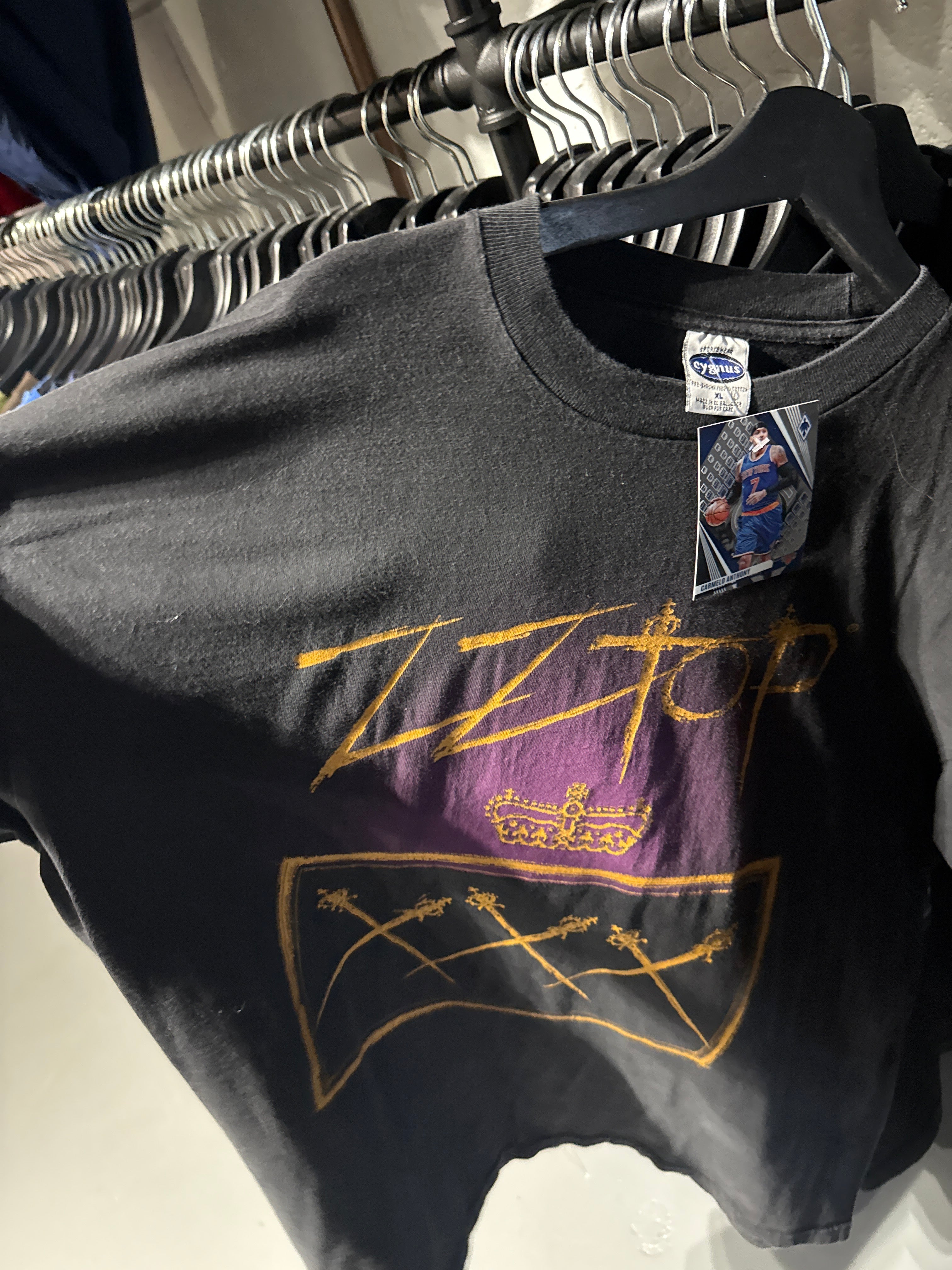 VTG ZZ Top Tour Sz XL