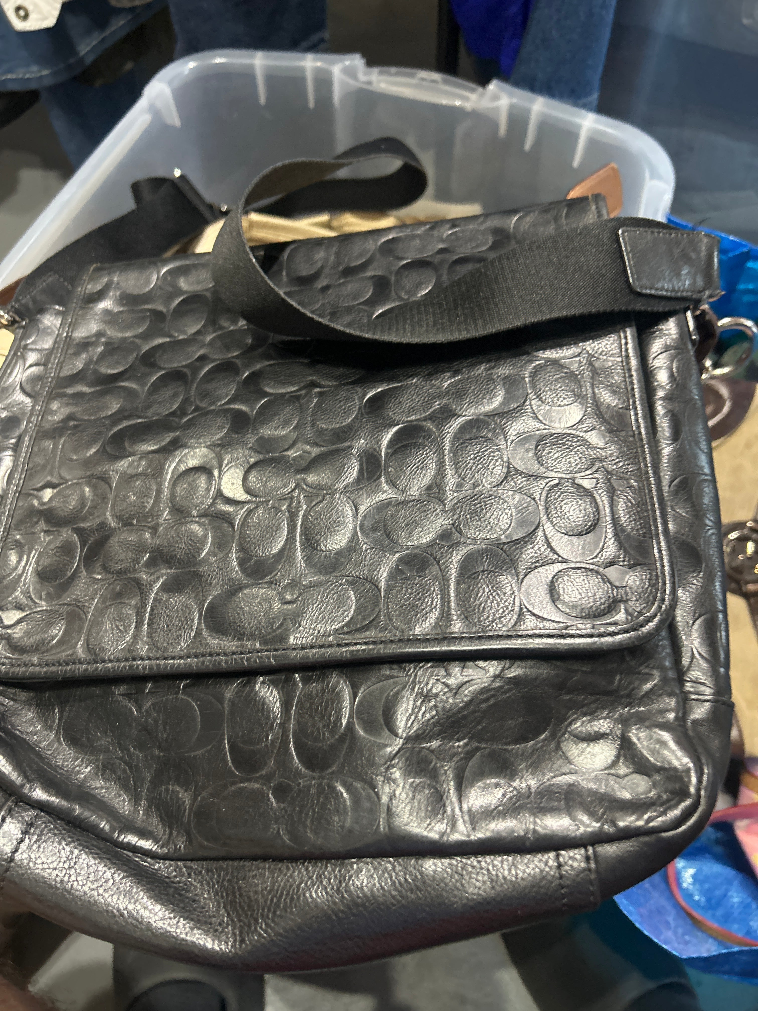 Coach Side bag black