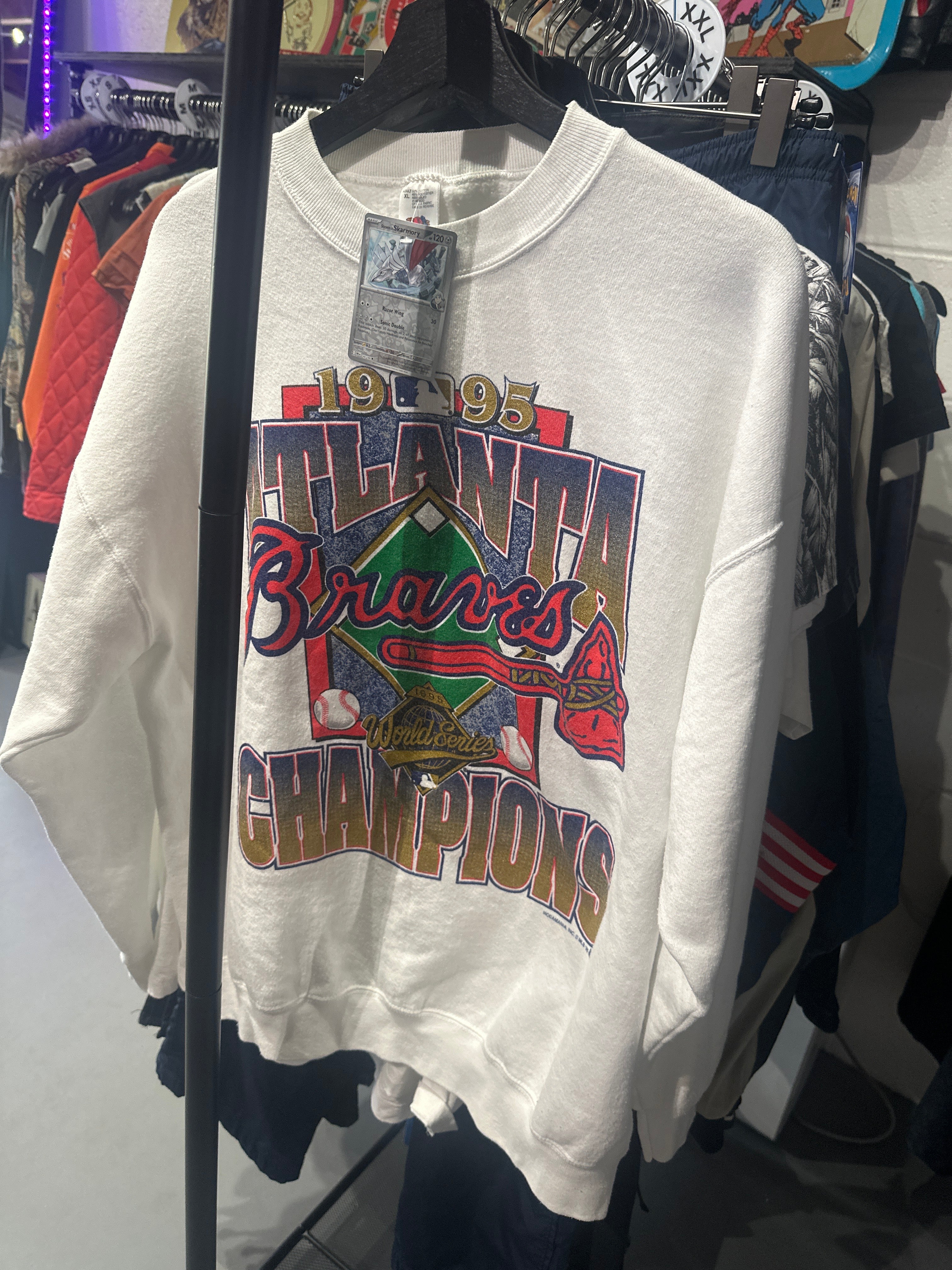 Vtg Braves Crewneck (XL)