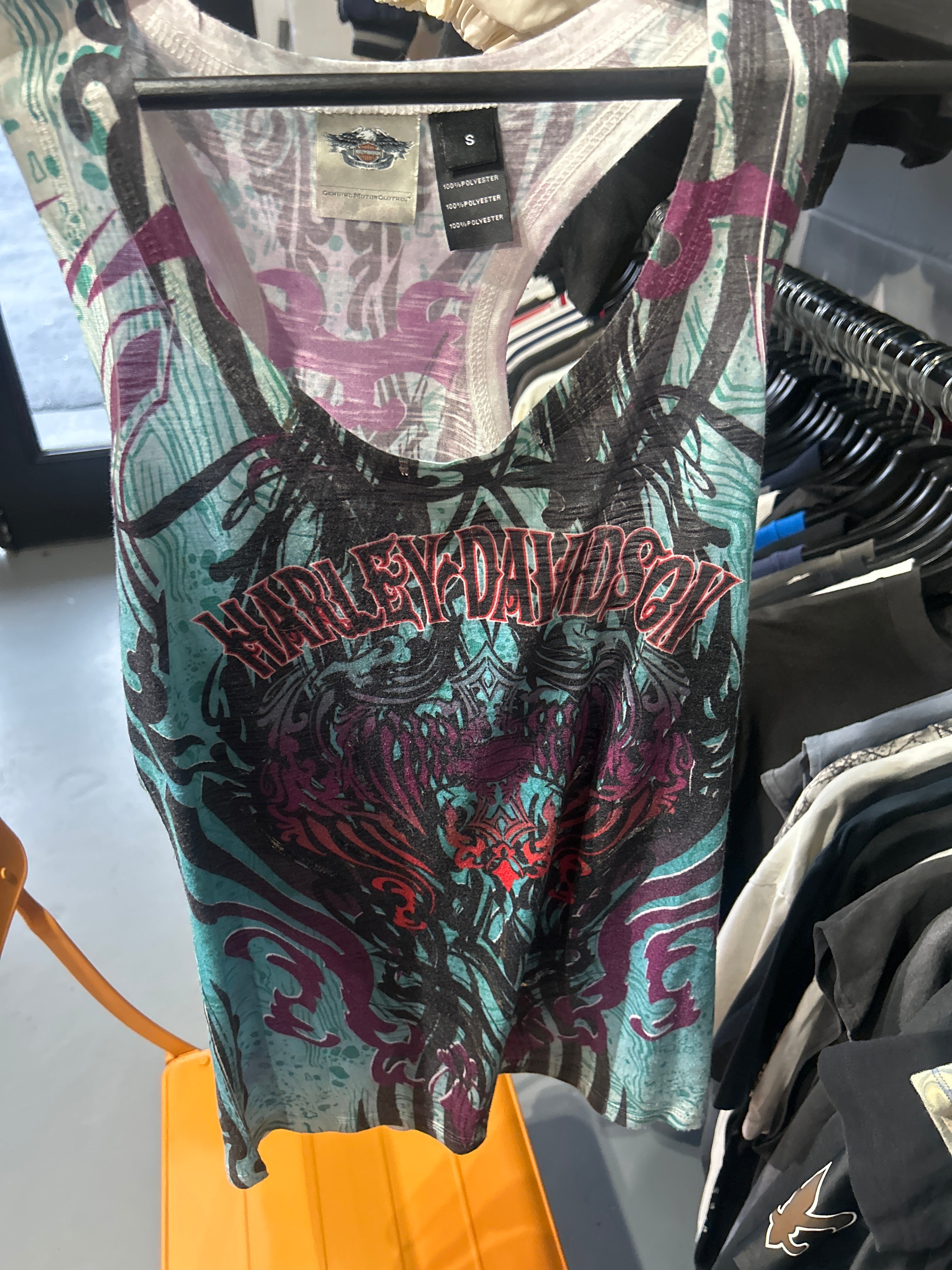 VNTG WMNS Harley Tank Sz S