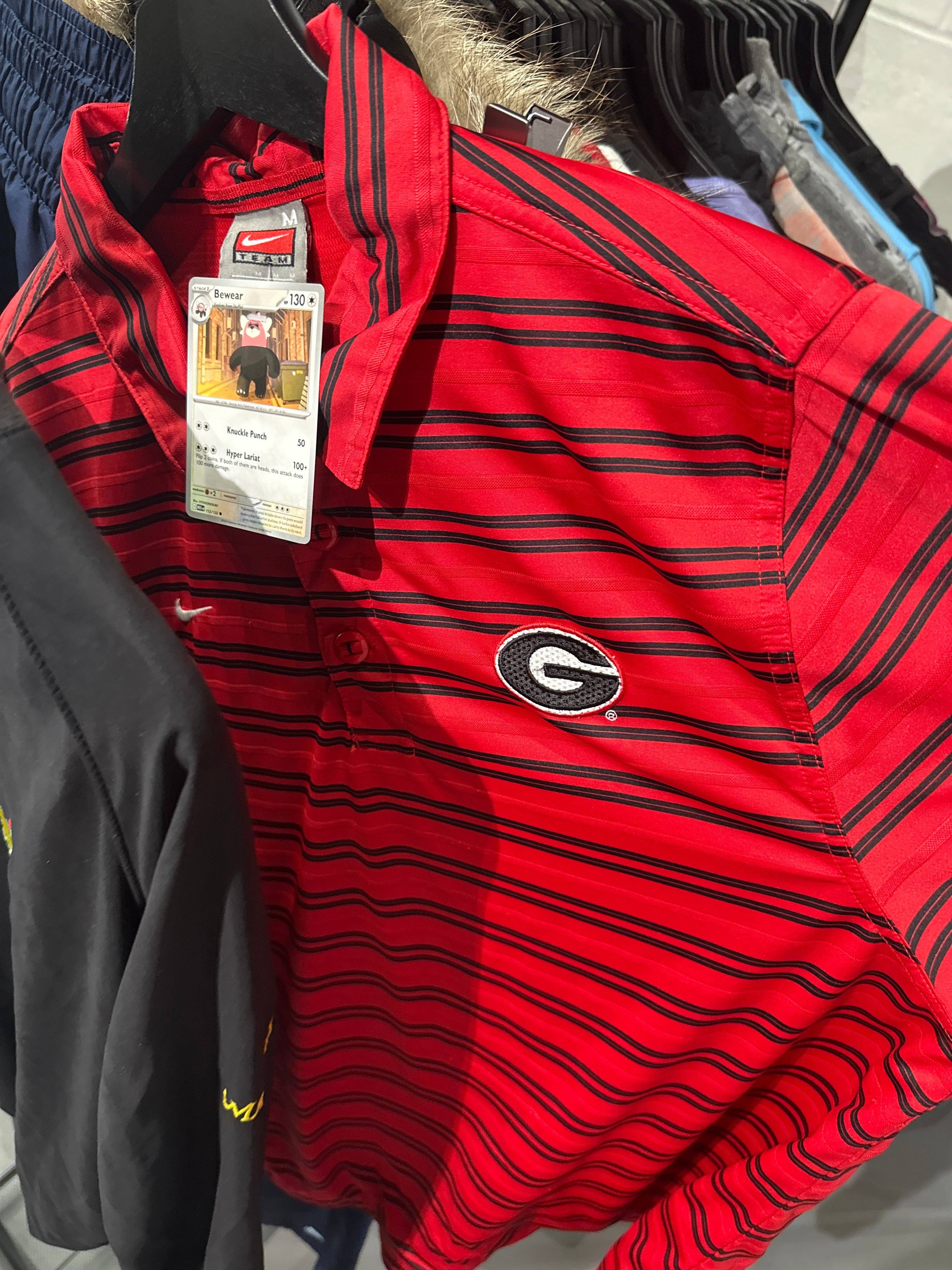 Y2K Nike UGA polo (M)