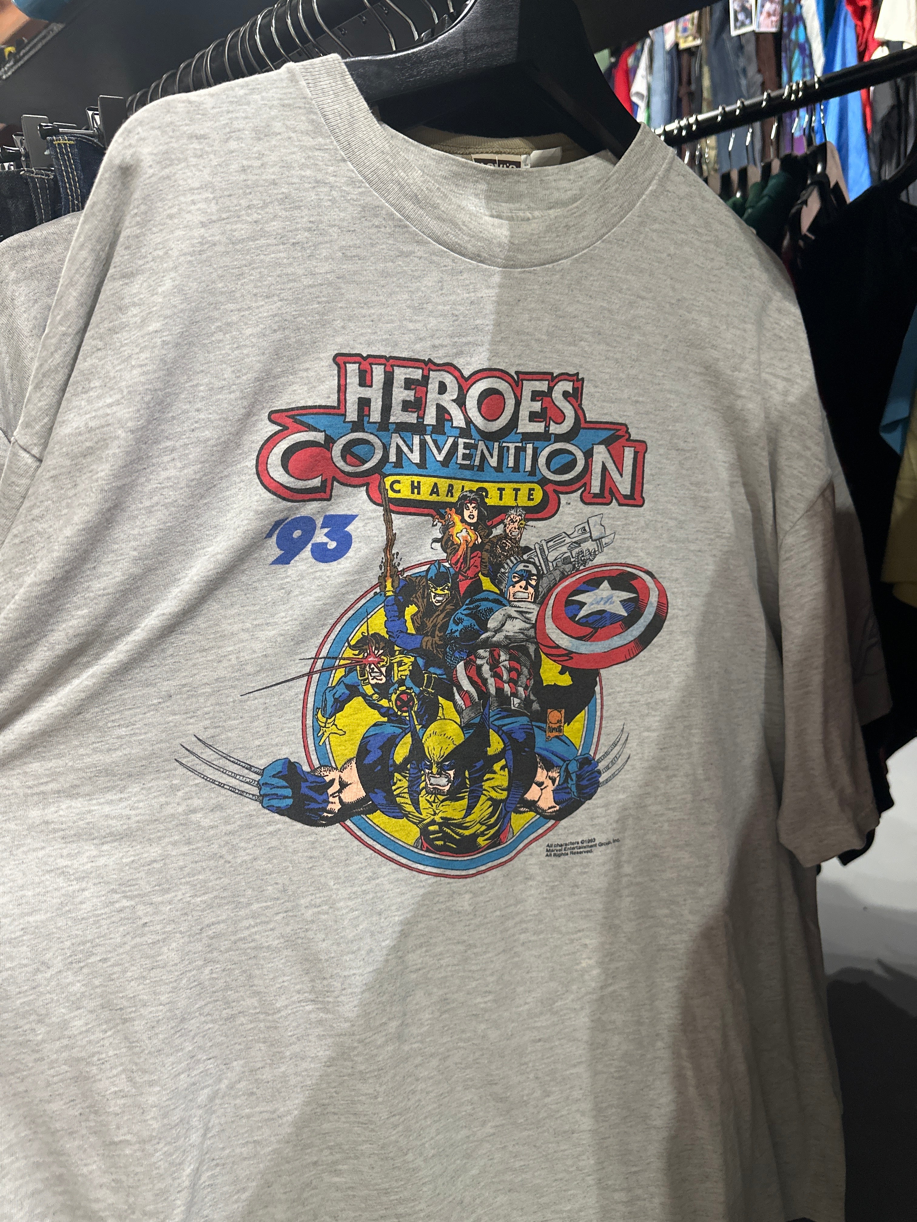Vtg Heroes Convention Tee (XXL)