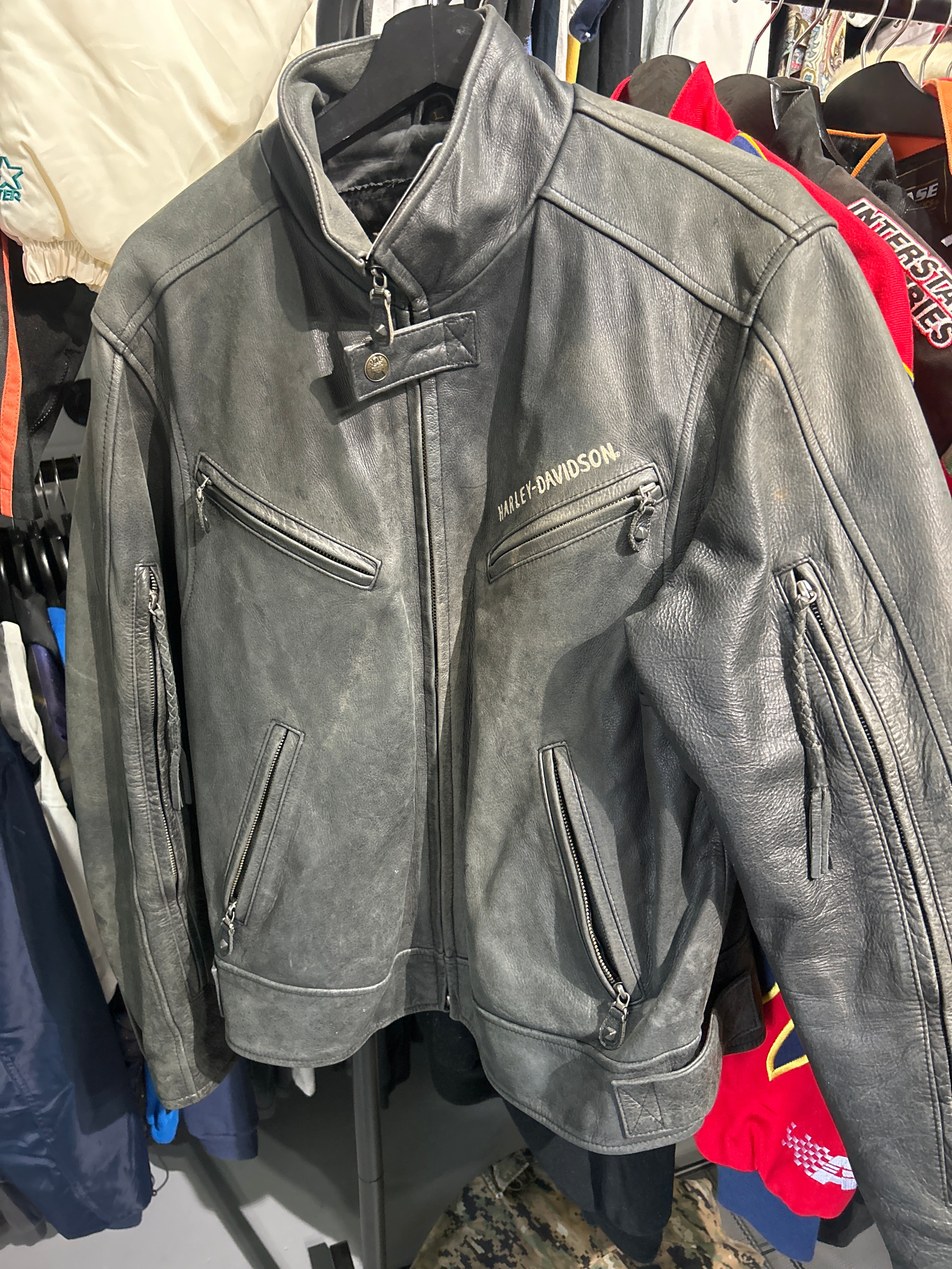 VNTG Harley Leather Sz L