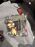Vintage Boston We Are The Champions T-Shirt Sz L