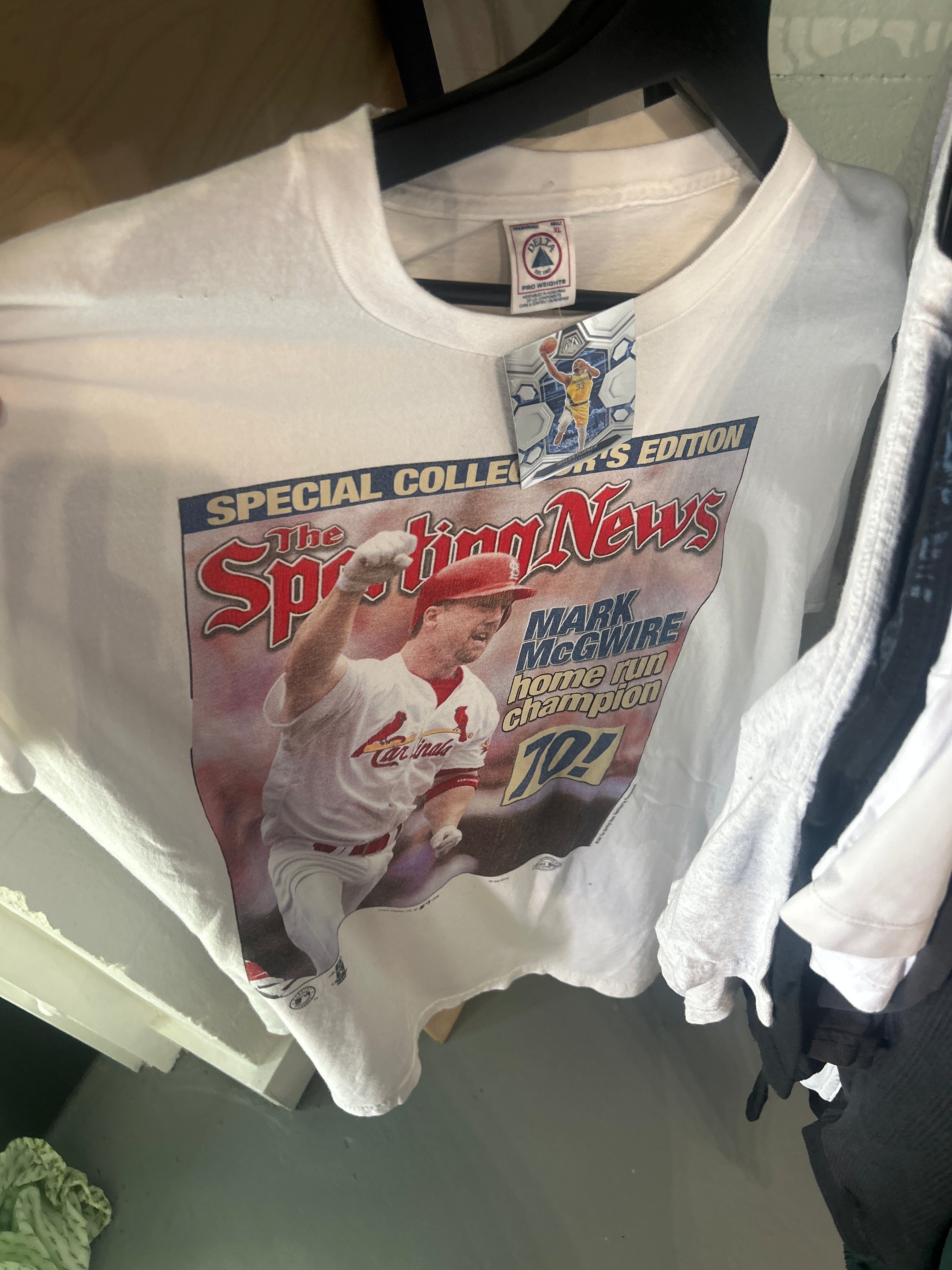 VNTG Mark McGwire Sz XL