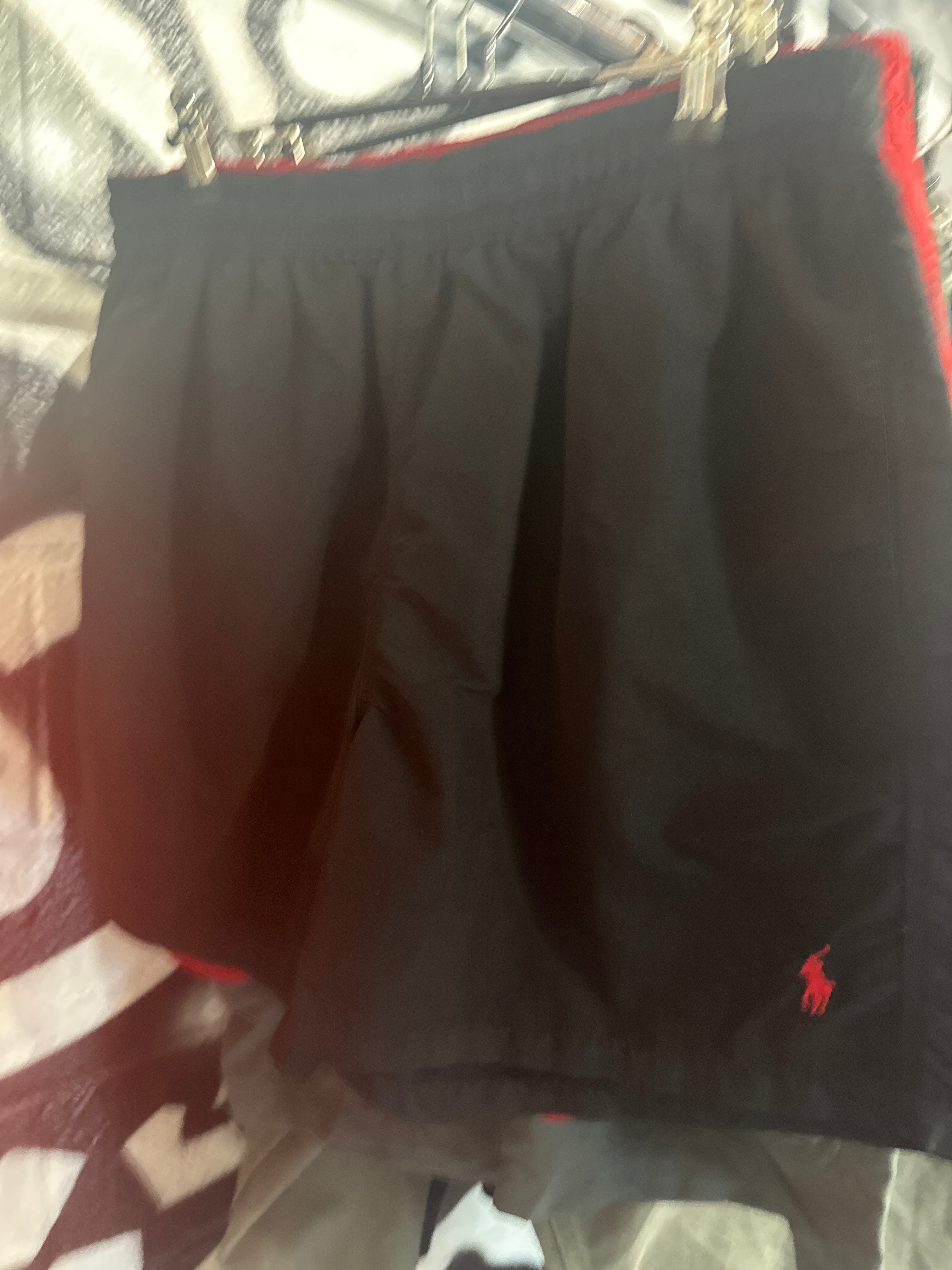 Polo Black Swim Shorts Sz L