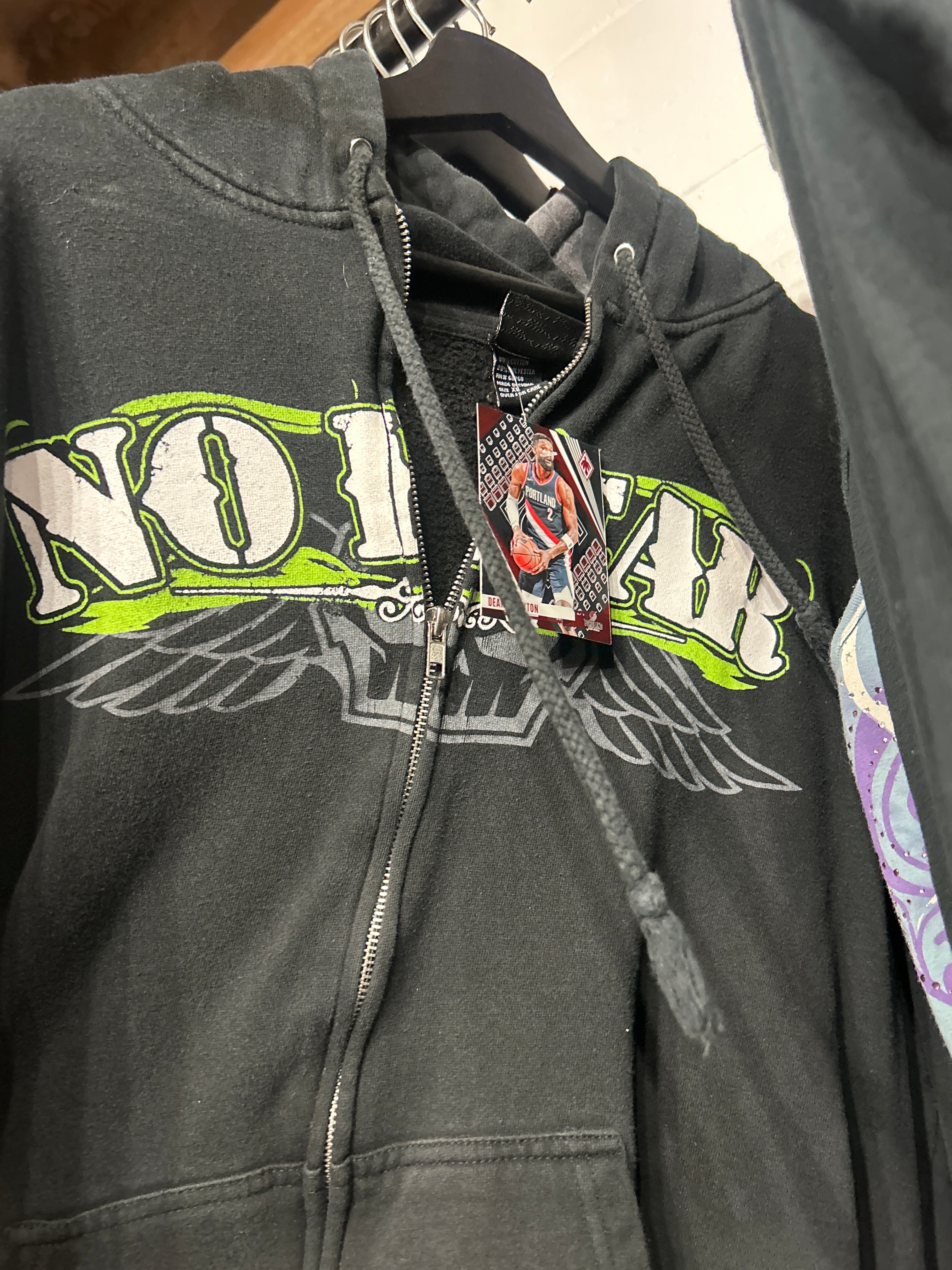 Y2K No Fear Hoodie Sz XL