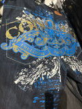 Y2K Attitude Gold Shorts 34