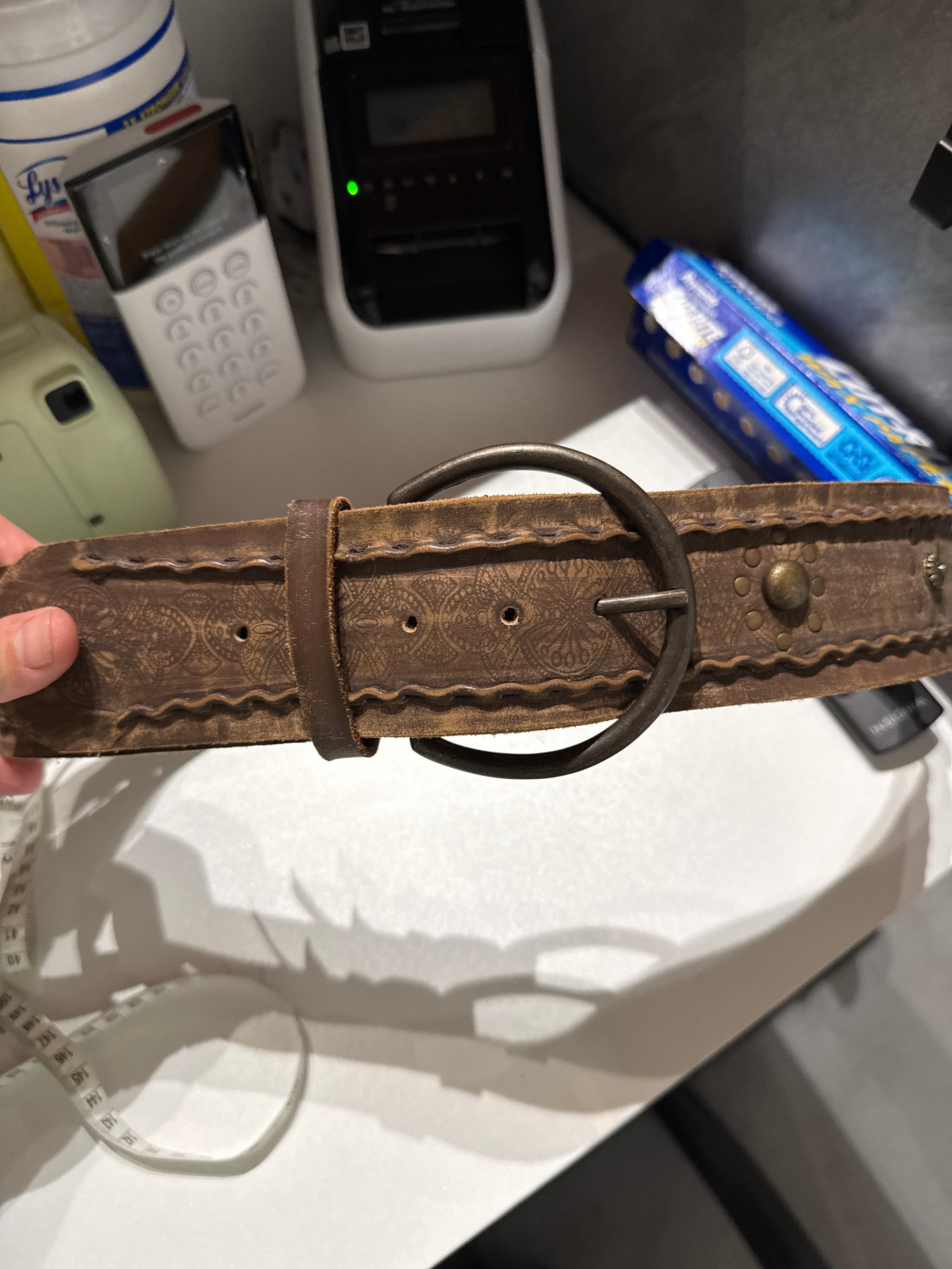 Fossil Leather Belt WMNS M