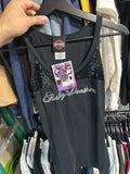 Y2K Harley Sequin Tank (M)