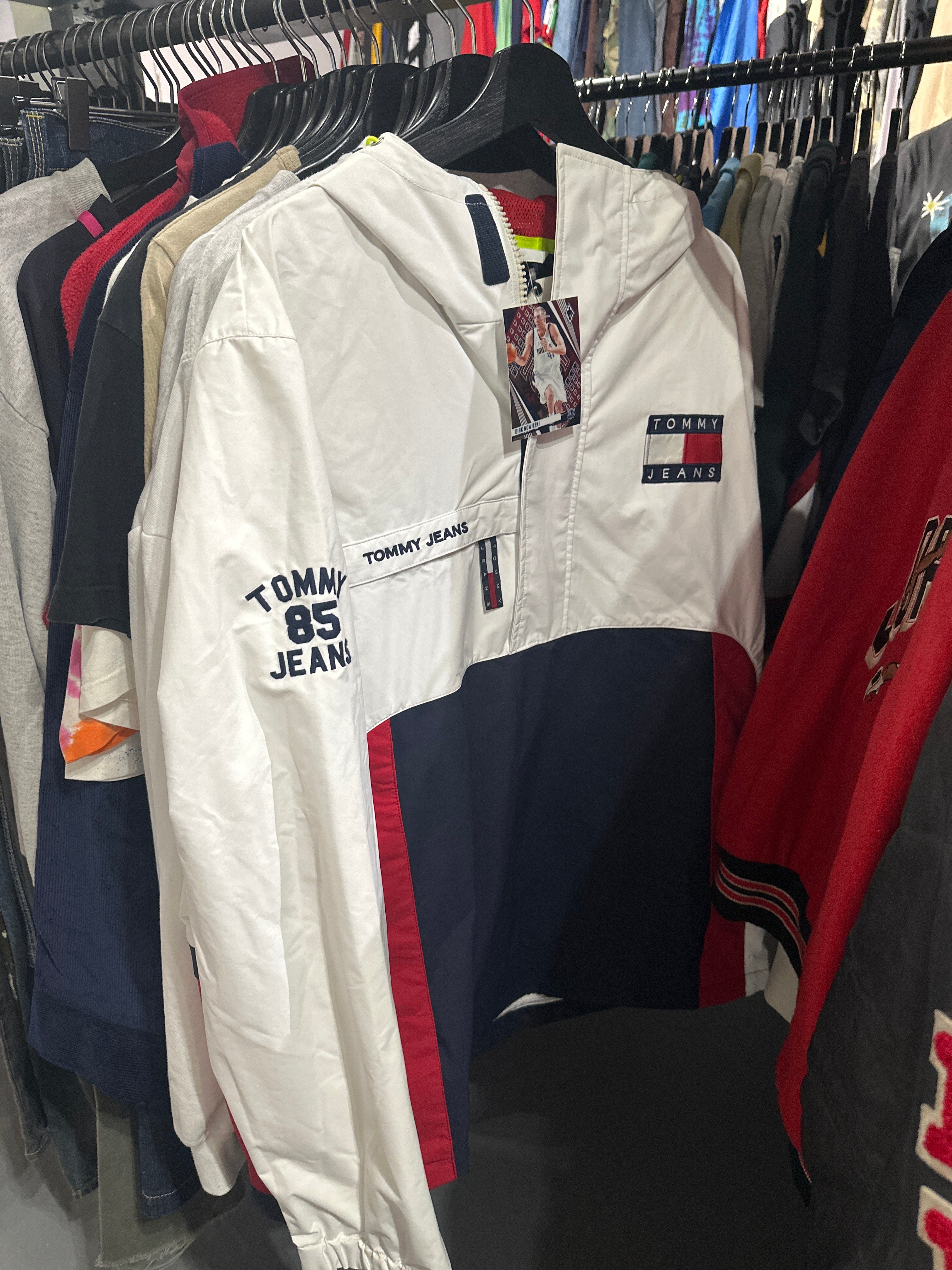 Vtg Tommy Jeans Anorak (XL)