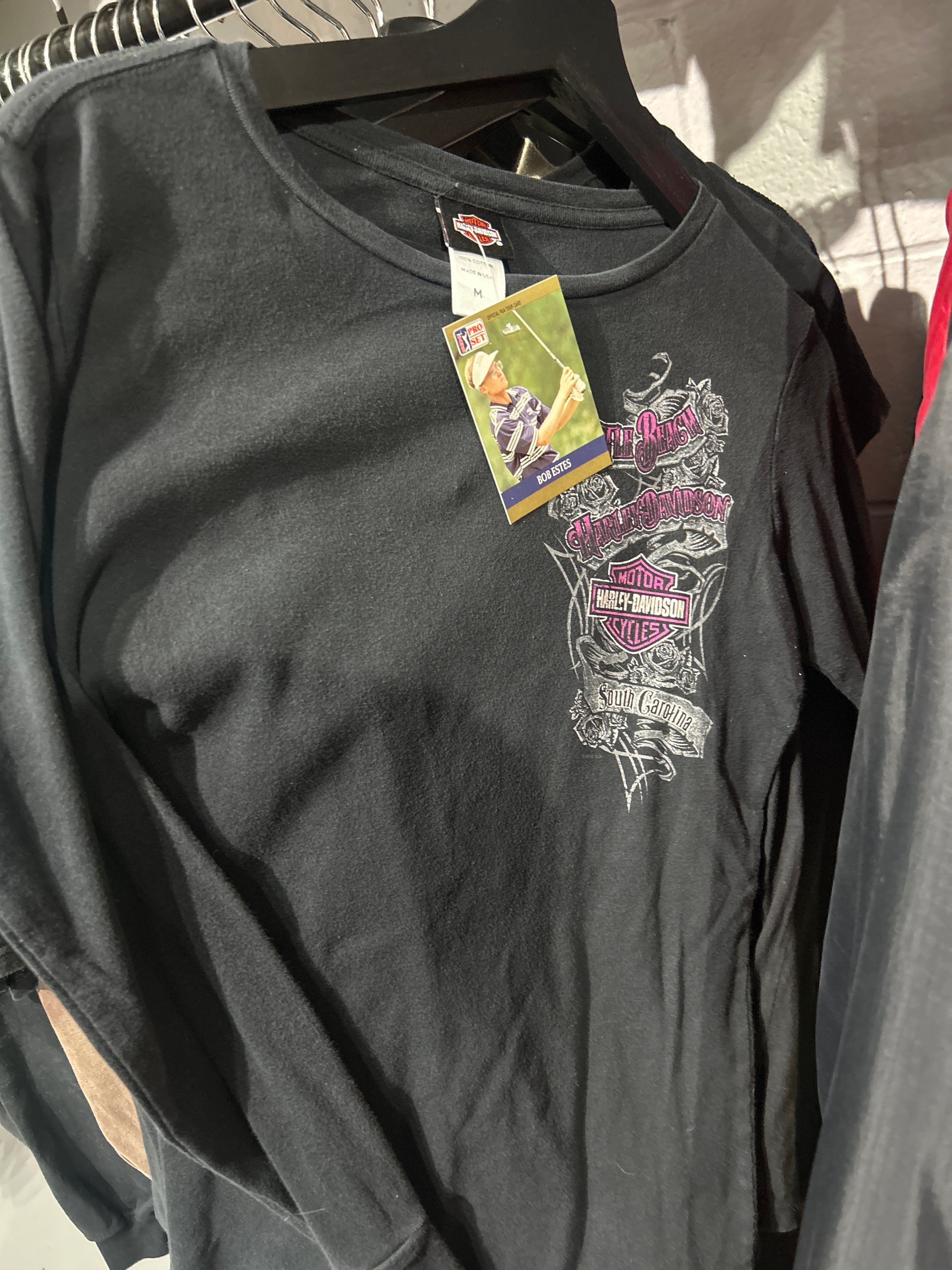 VNTG WMNS LS Harley Sz M