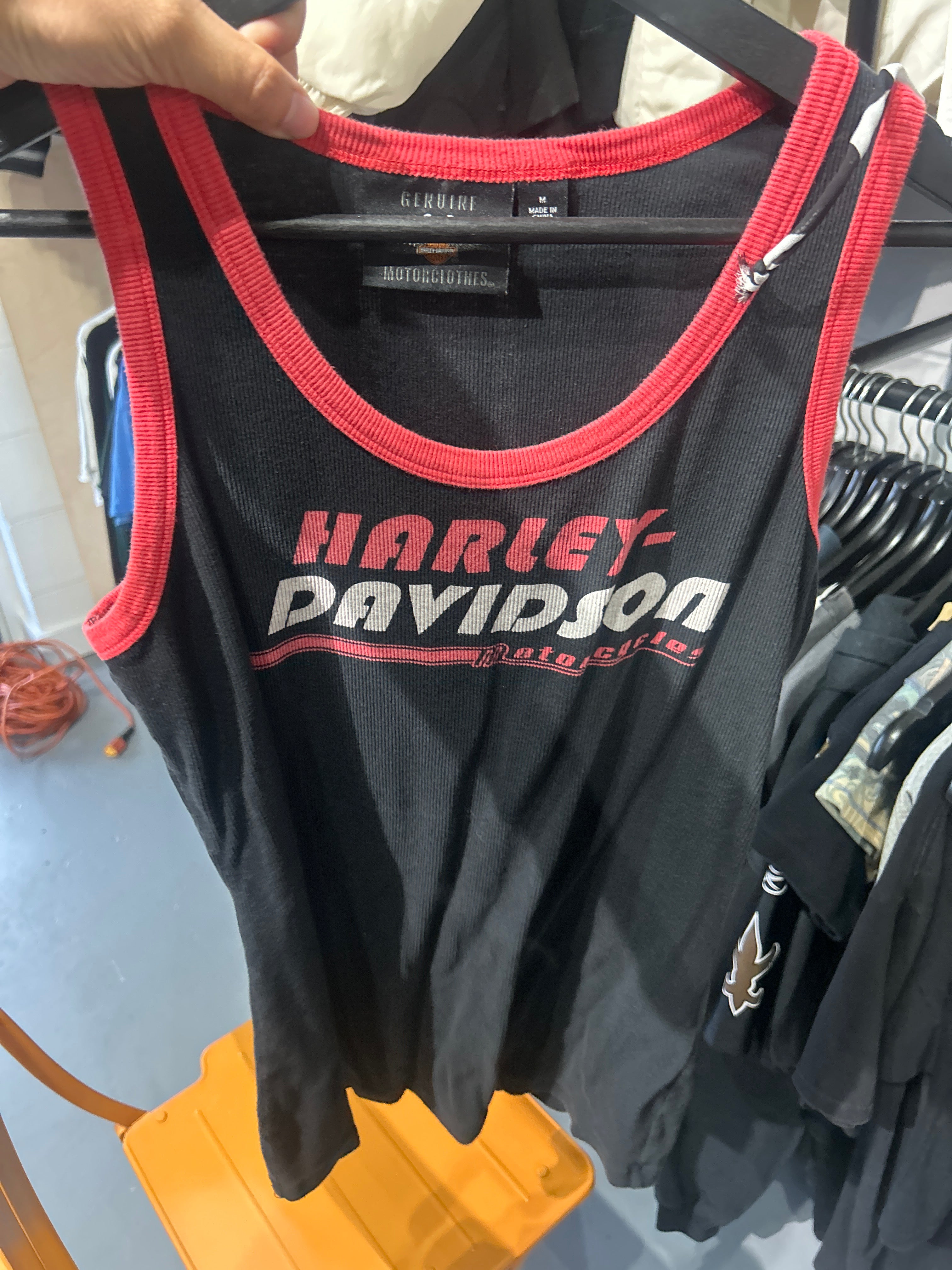 VNTG WMNS Harley Tank Sz M