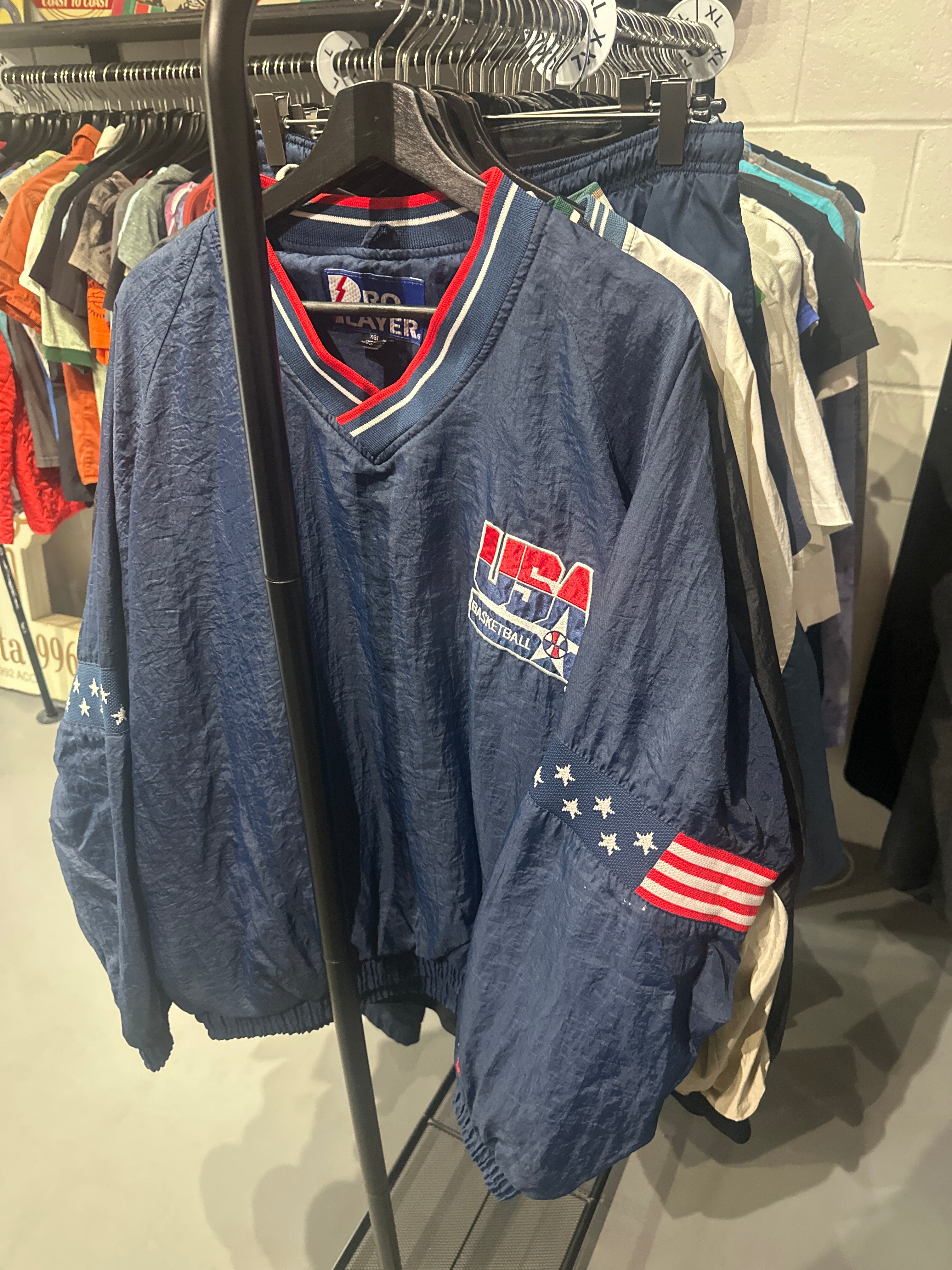 Vtg USA Pro Player Windbreaker (XL)