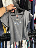 Y2K Harley Baby Tee (M)