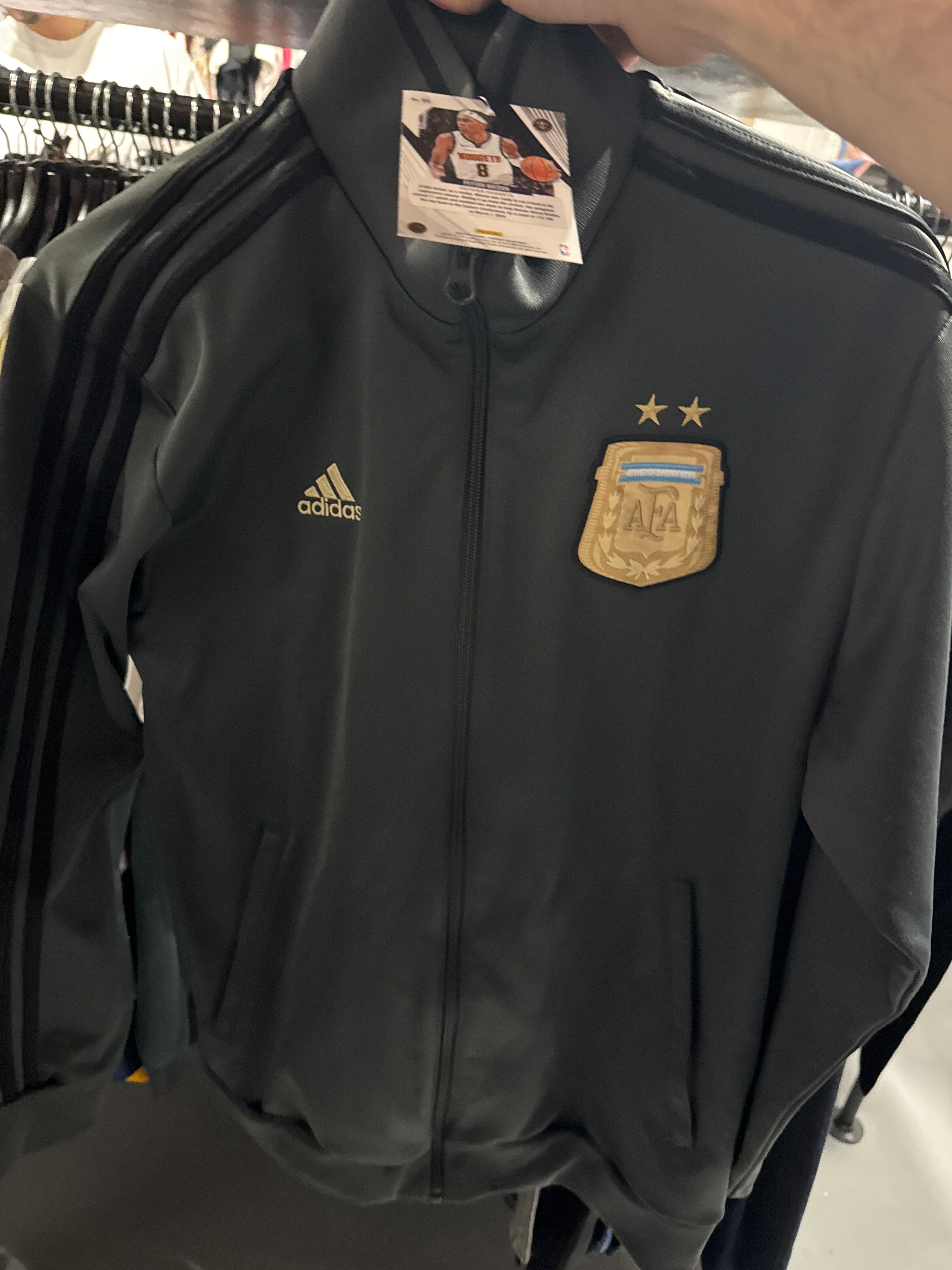Adidas Argentina Messi Jacket Sz M