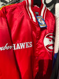 Atlanta Hawks Satin Jacket Sz XL