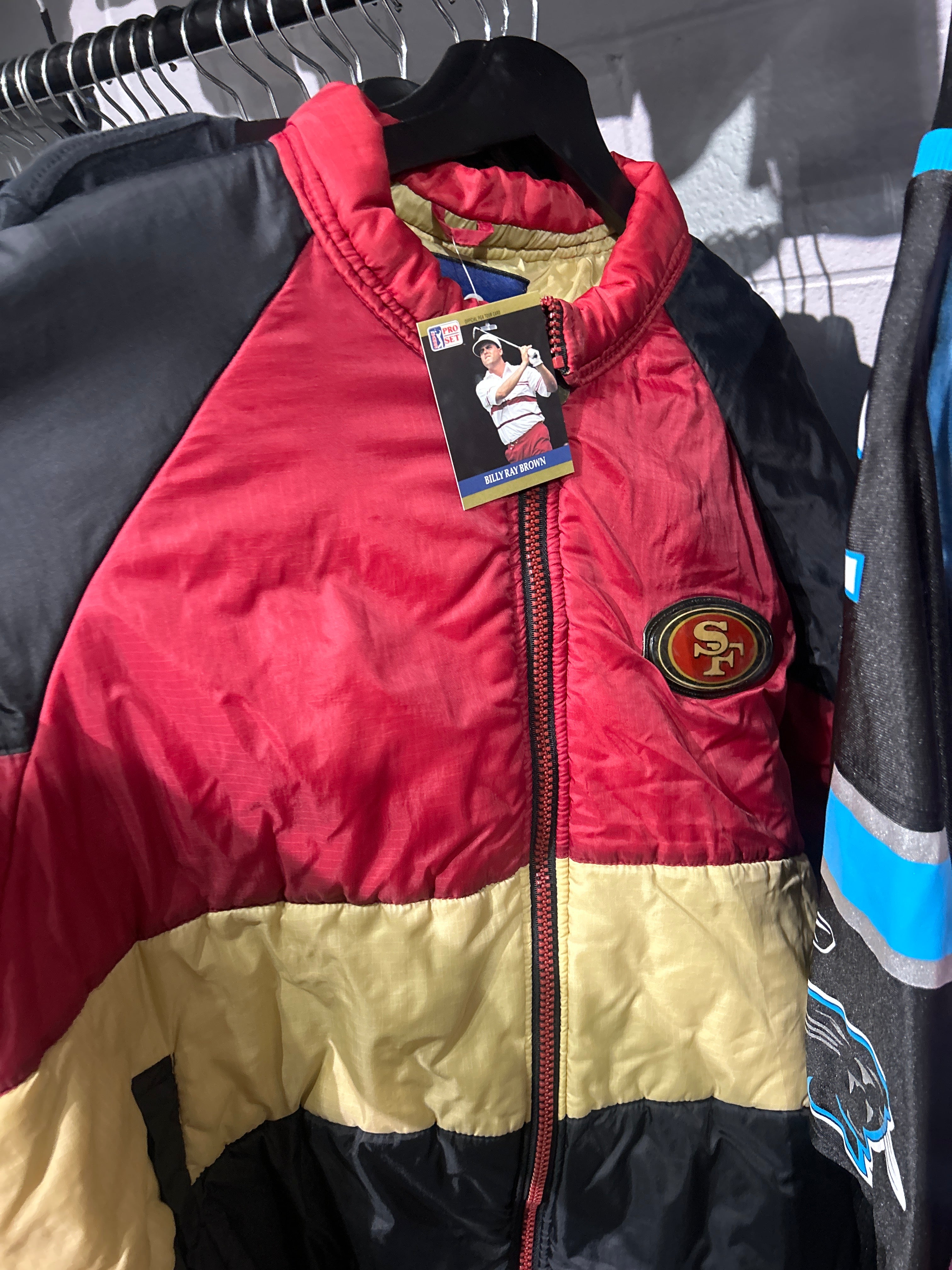 VNTG 49ers Puffer Sz XL