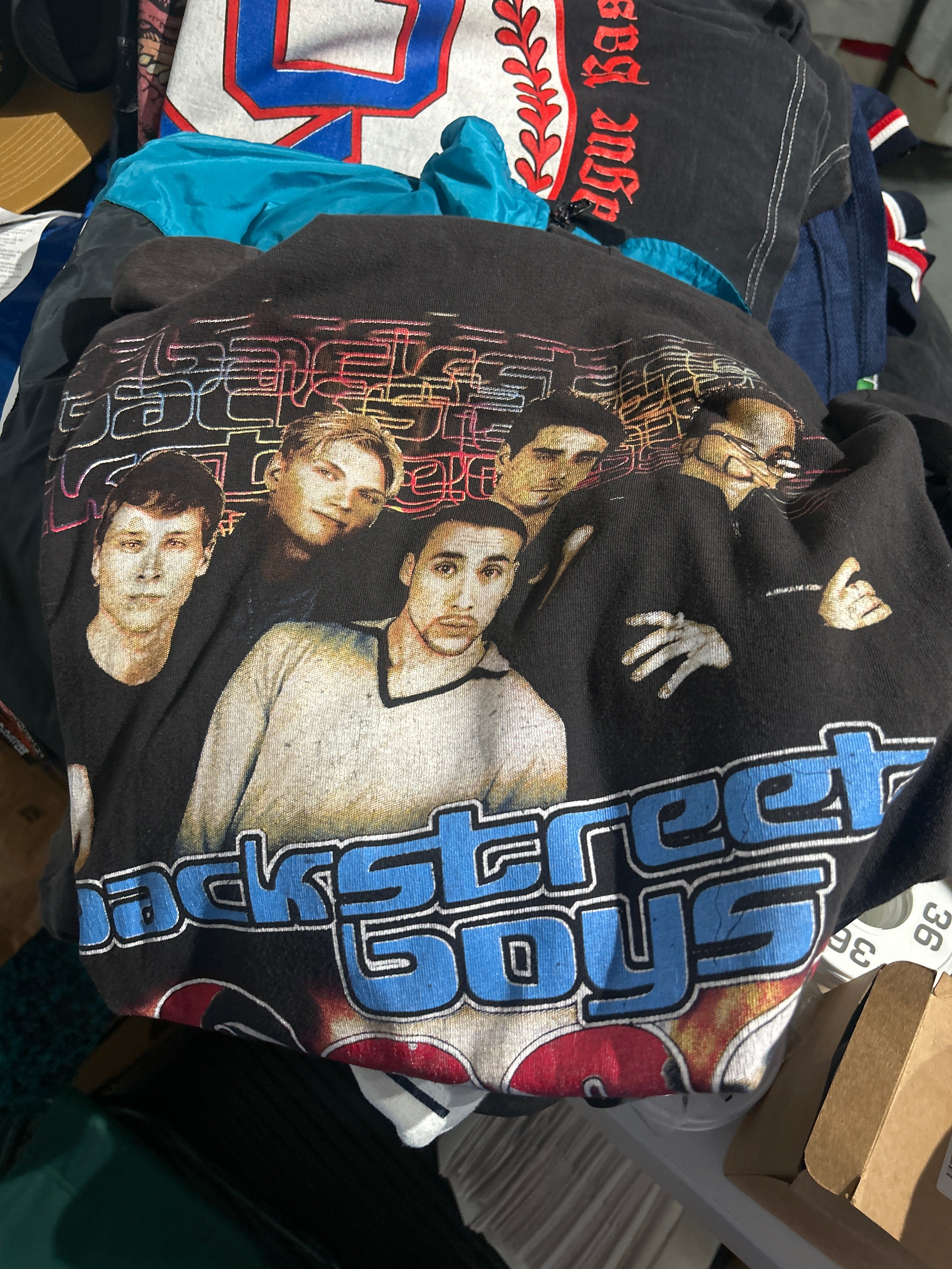 VNTG Backstreet Boys Rap Tee Sz XXL