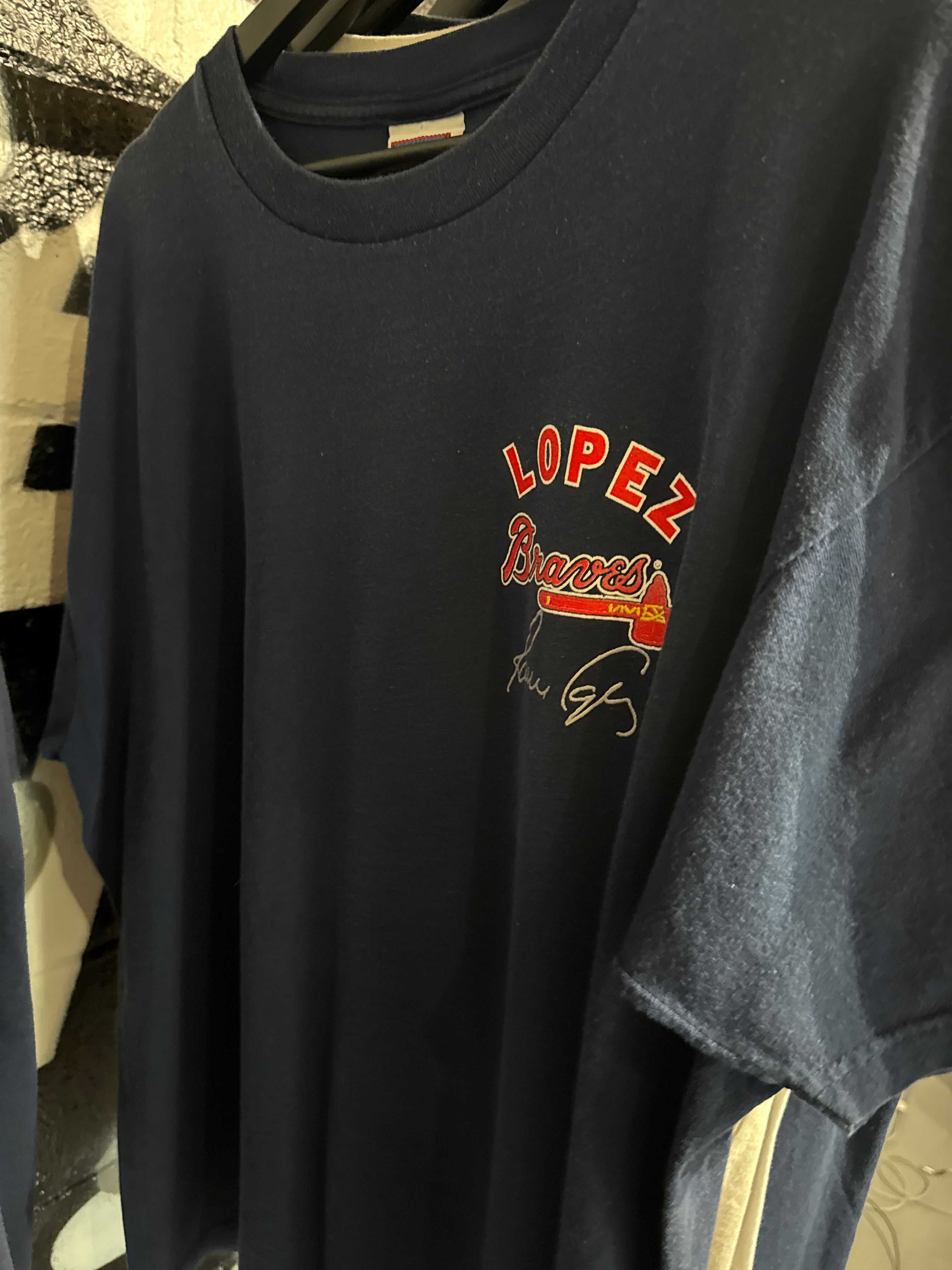 VTG ATL Braves Javy Lopez XL