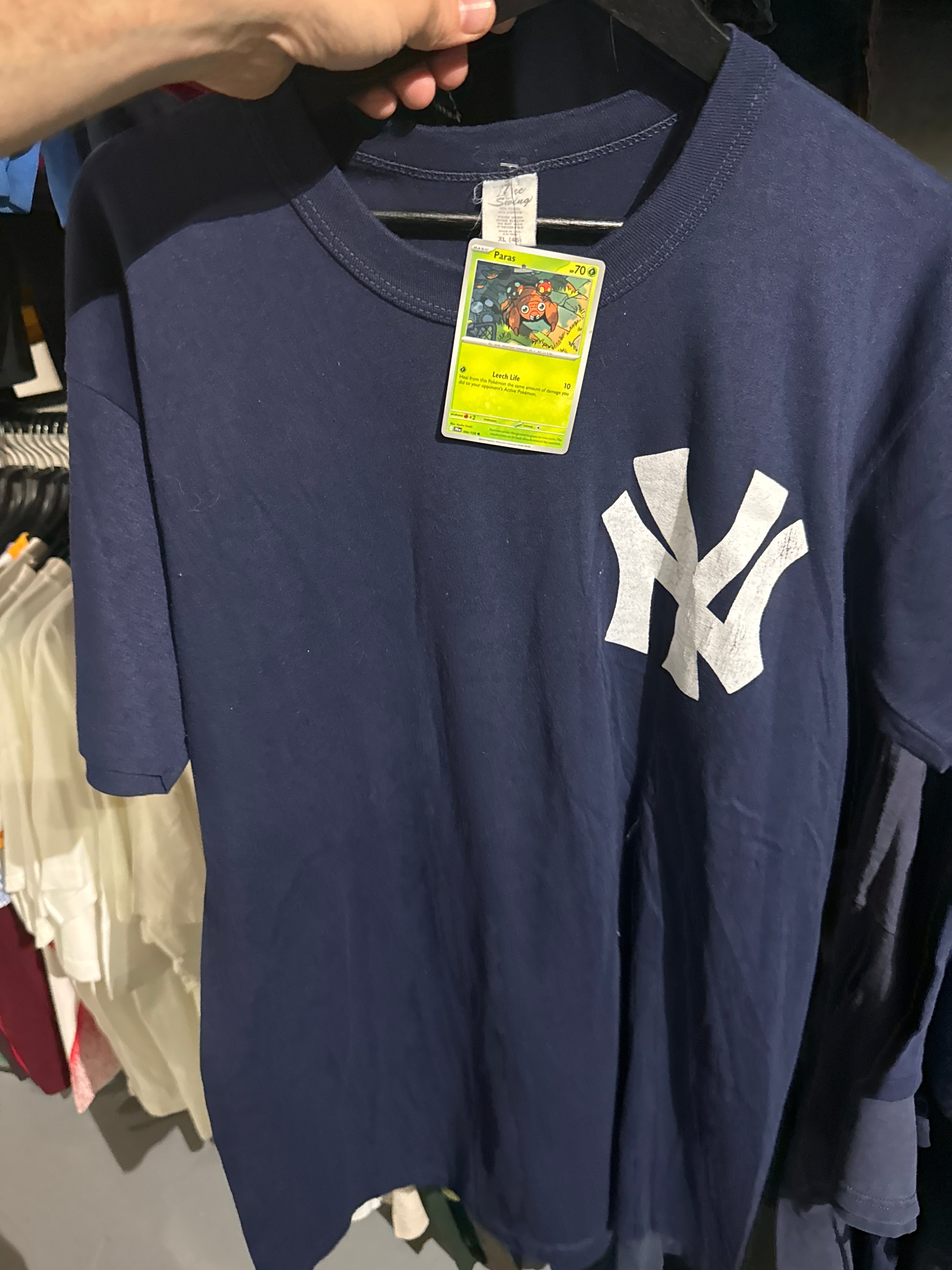 Vintage Yankees Mantle Sz XL