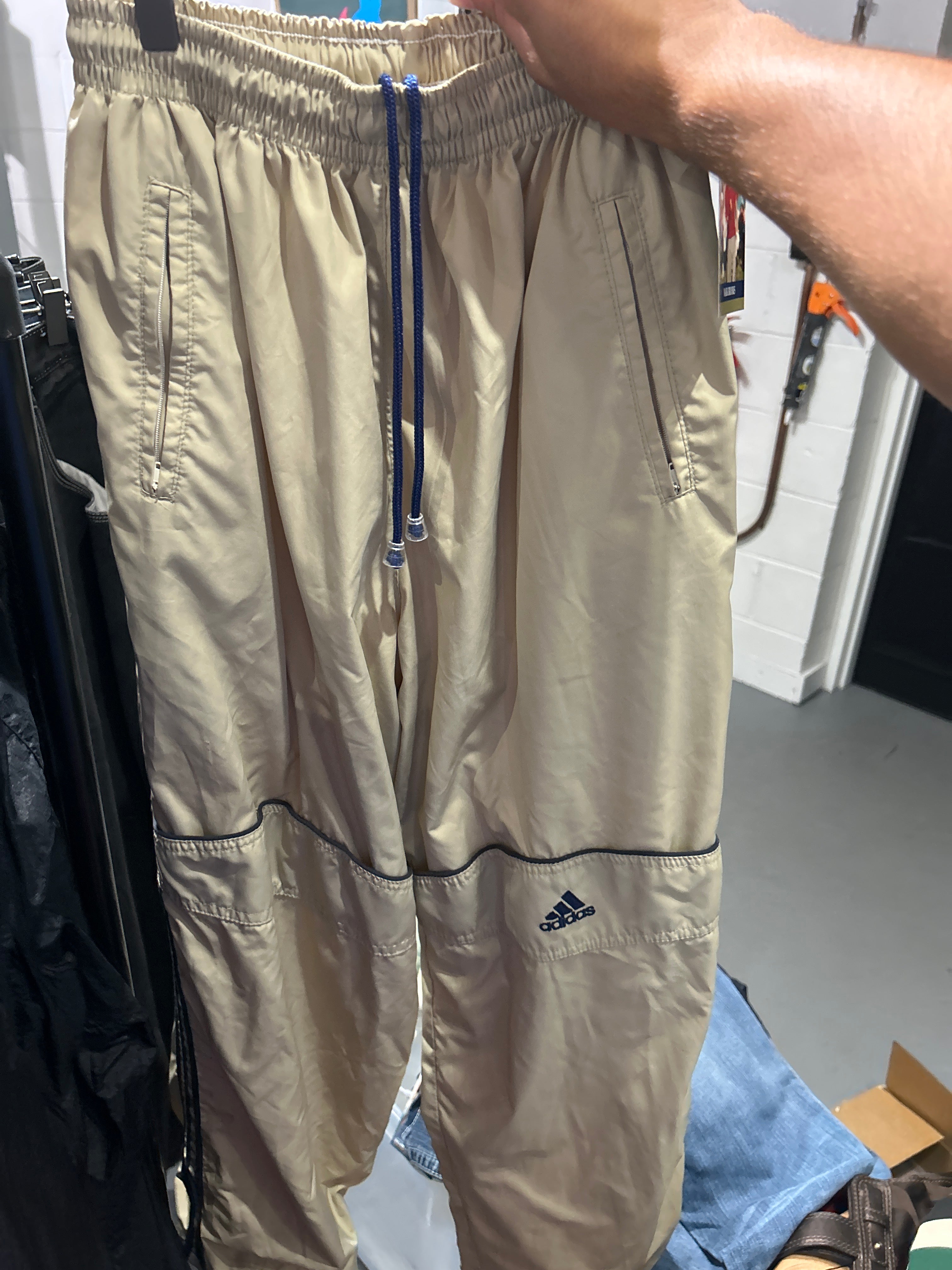 VNTG Adidas Track Pants Sz S
