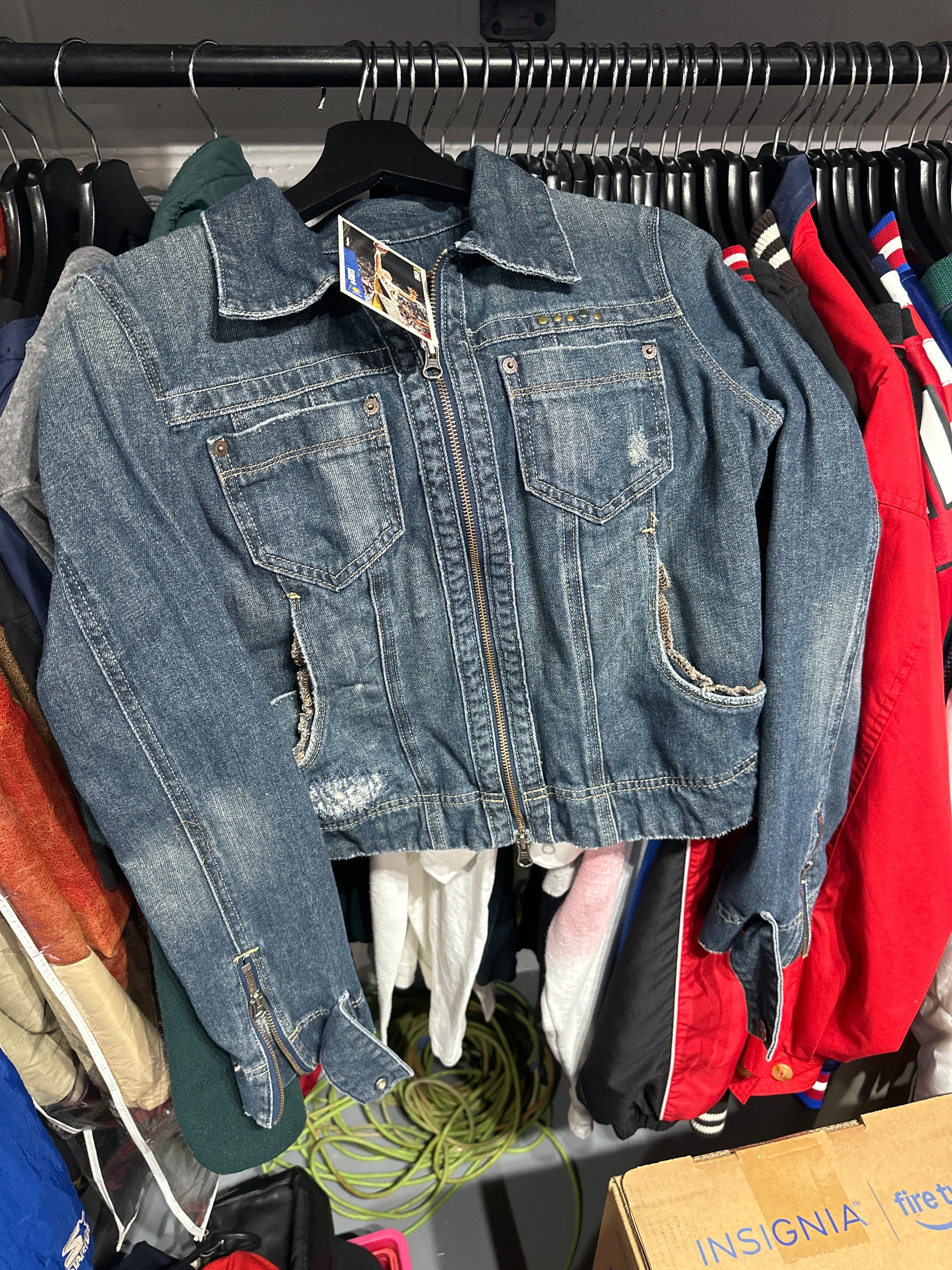 Y2K Calvin Klein Denim Jkt (M)