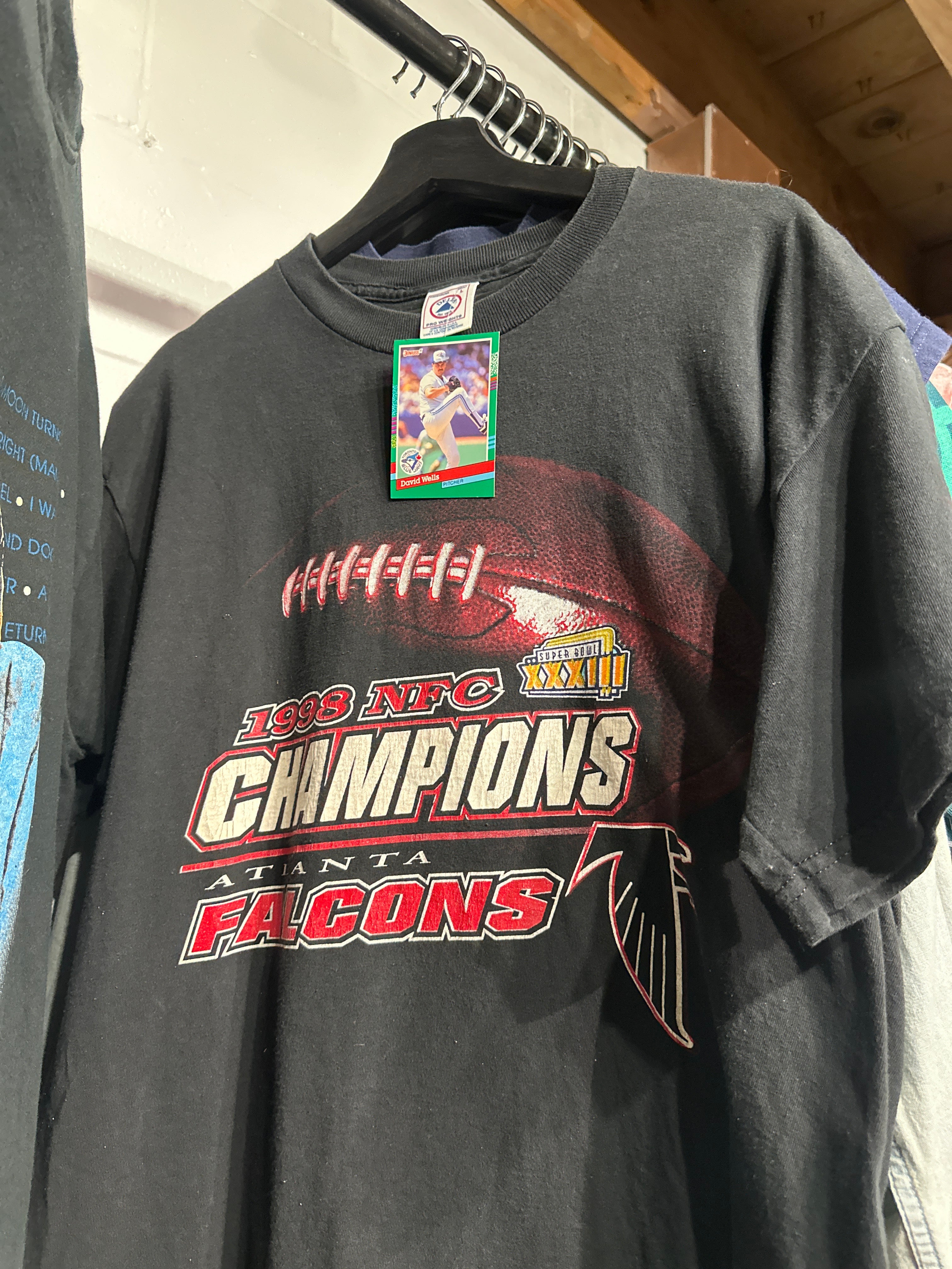 Vtg Falcons NFC Champs Tee (L)
