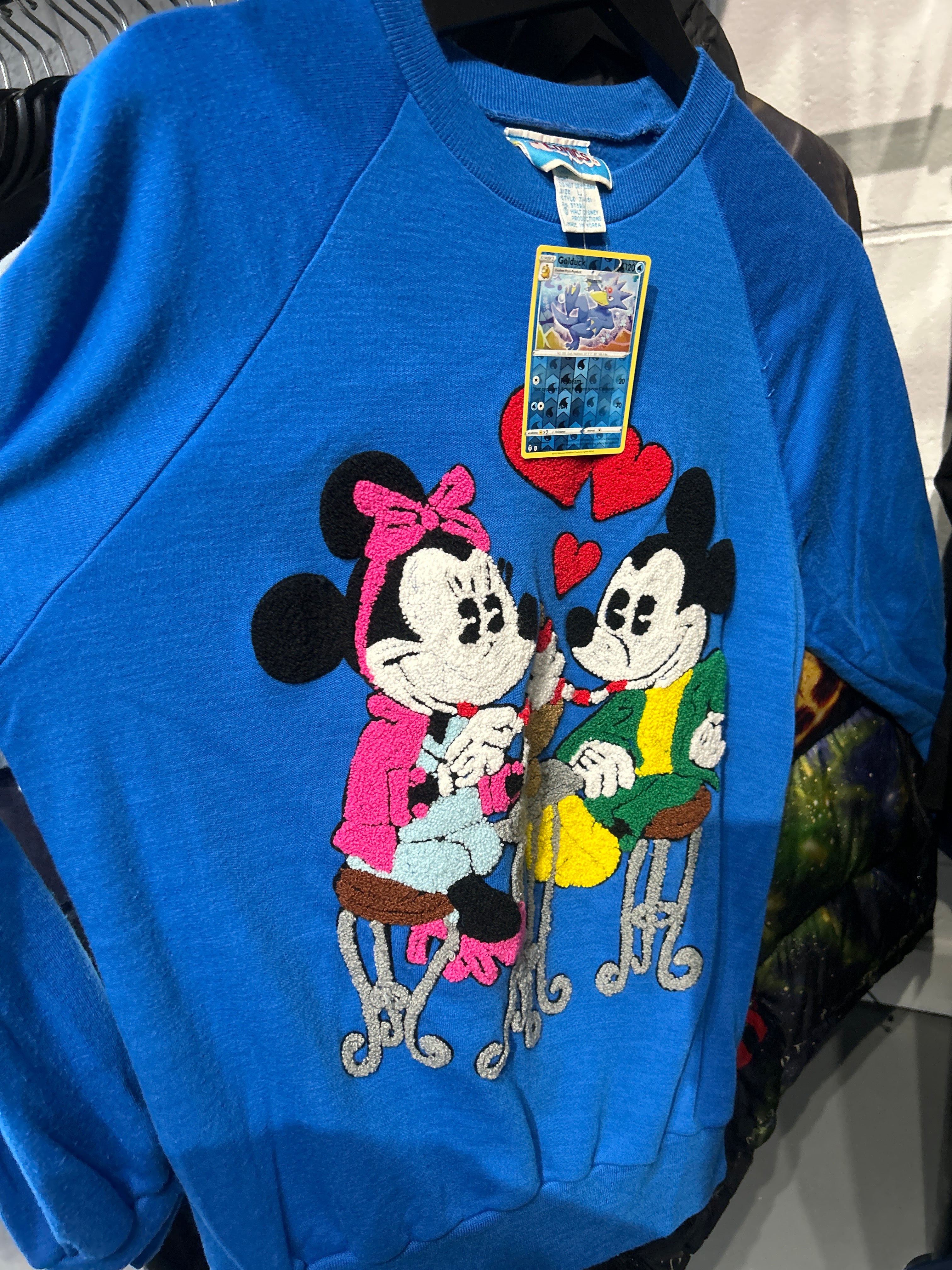 VNTG Mickey Crew Sz L