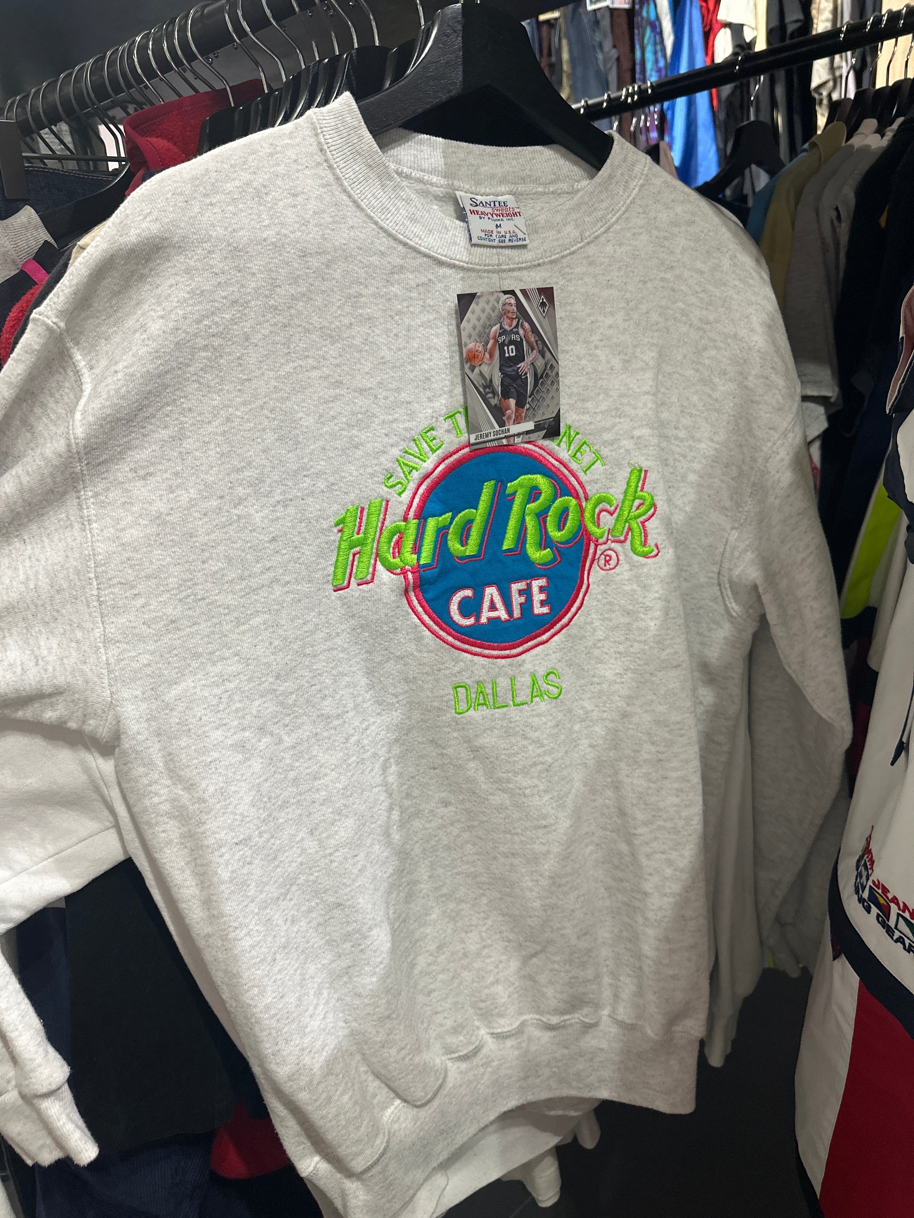 Vtg Hard Rock Cafe Crew (M)