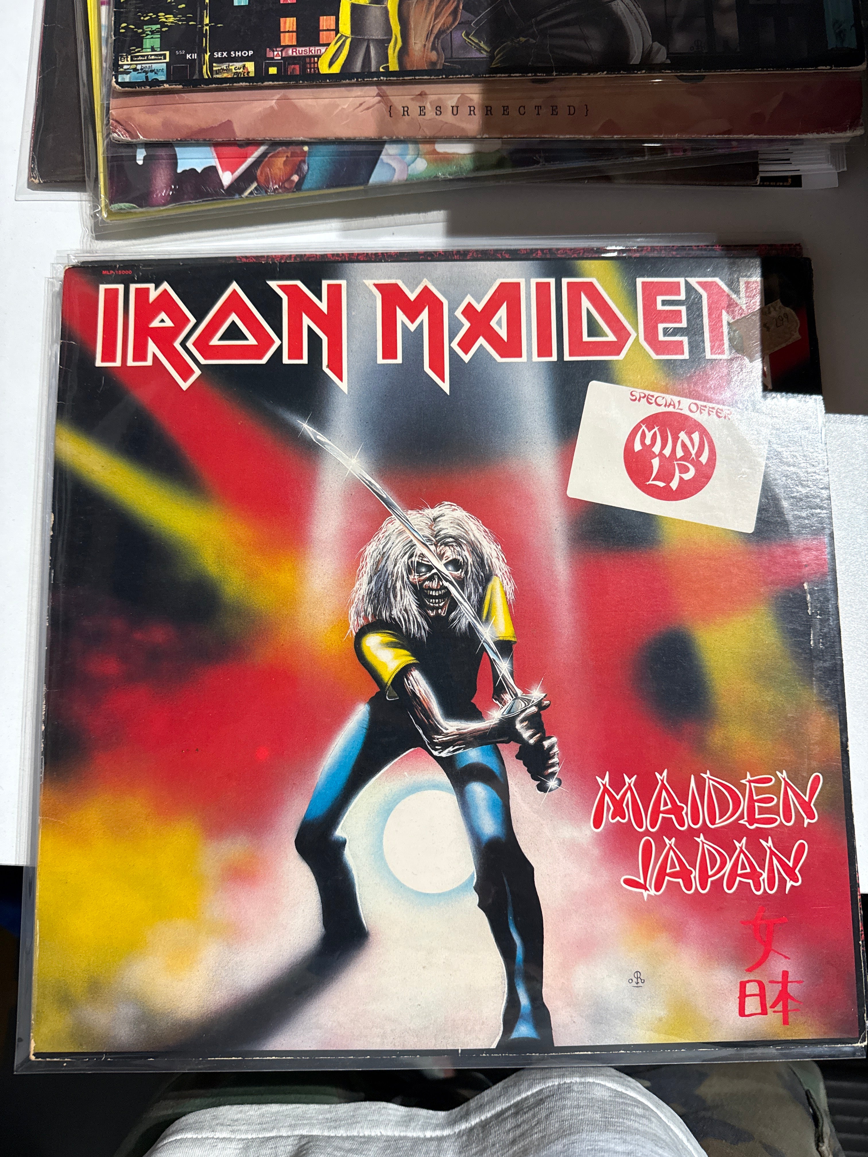 Iron Maiden Maiden Japan LP