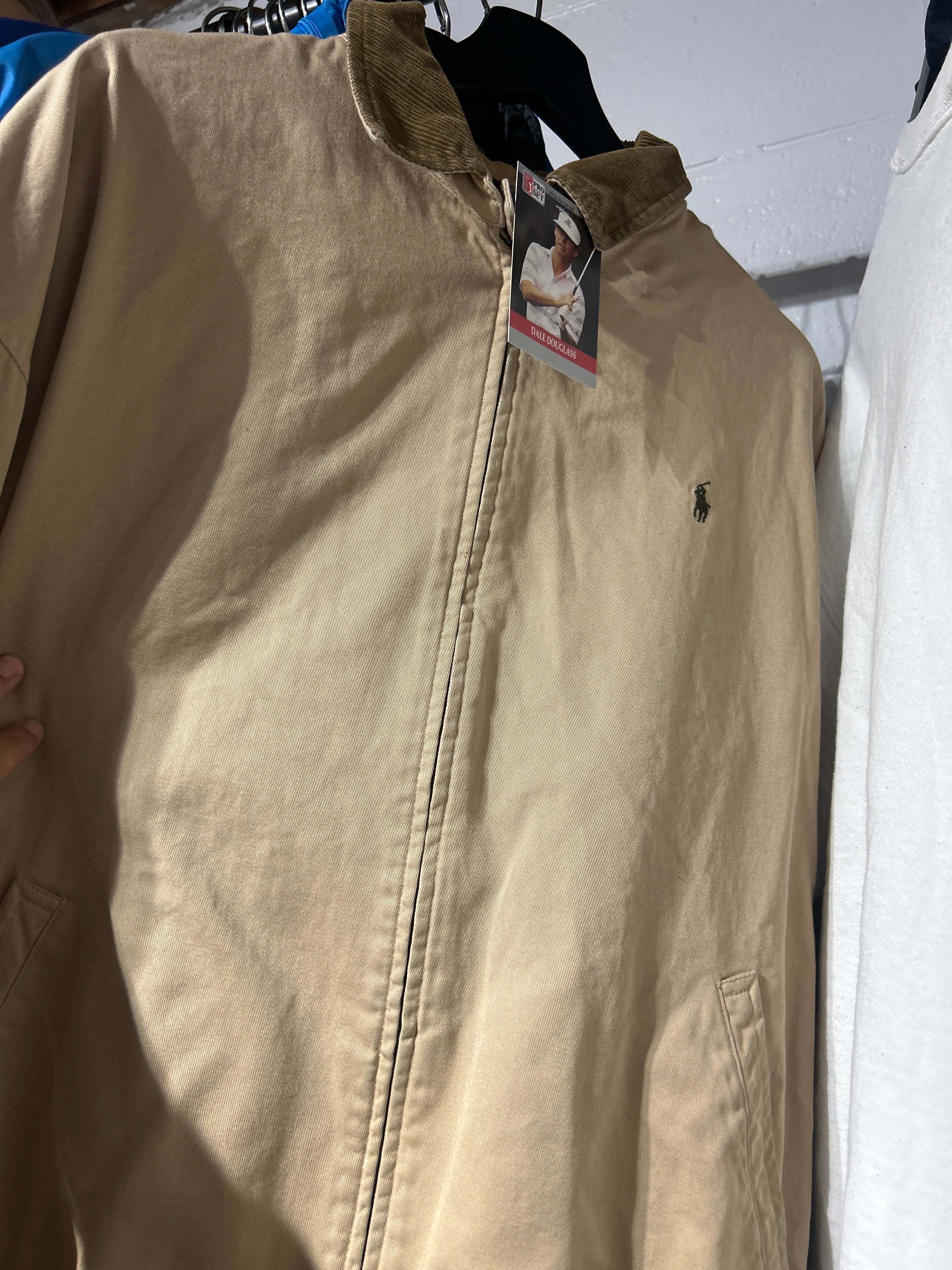 VNTG Polo Jacket Sz L