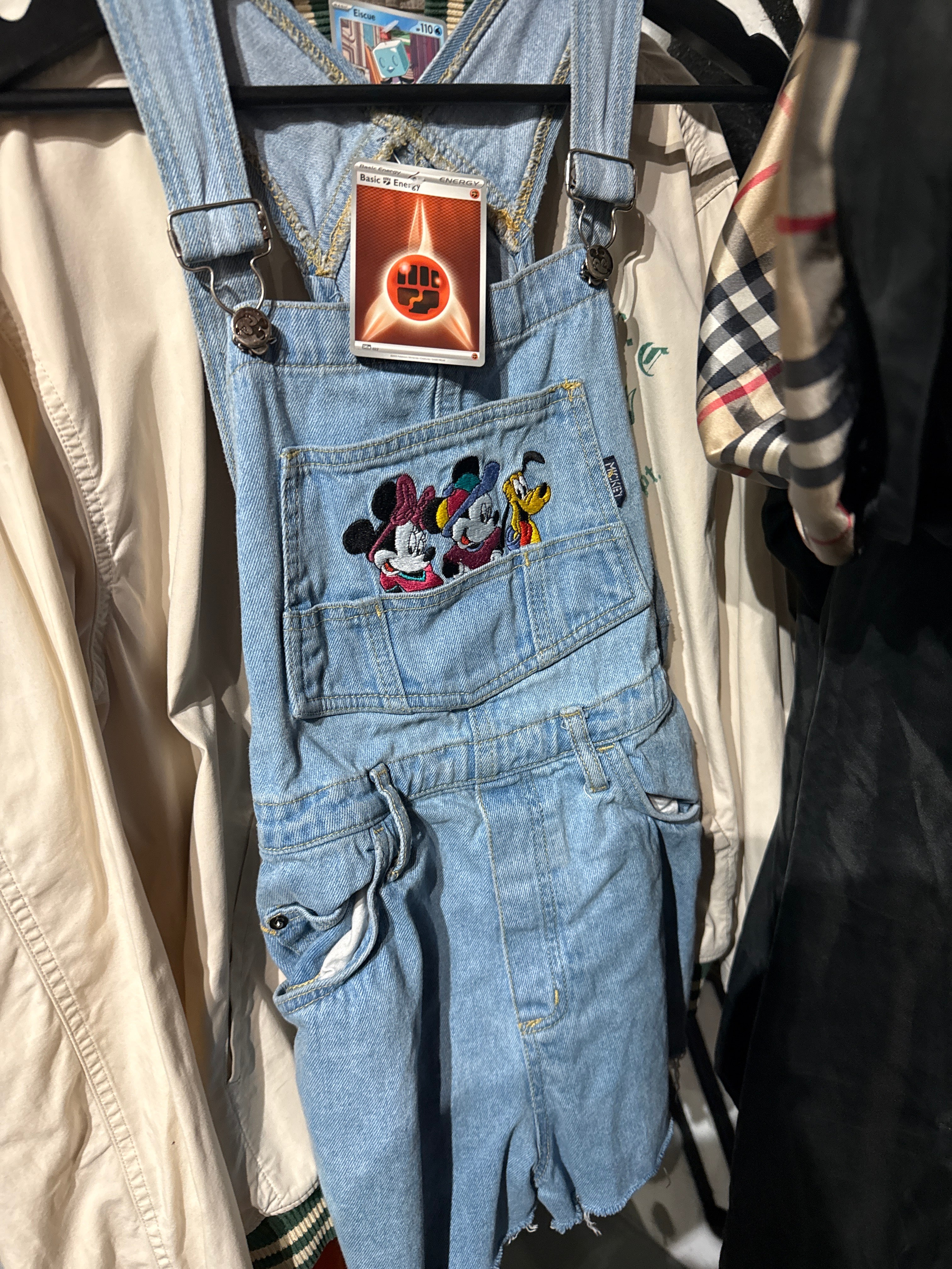 Disney Overalls Sz Med