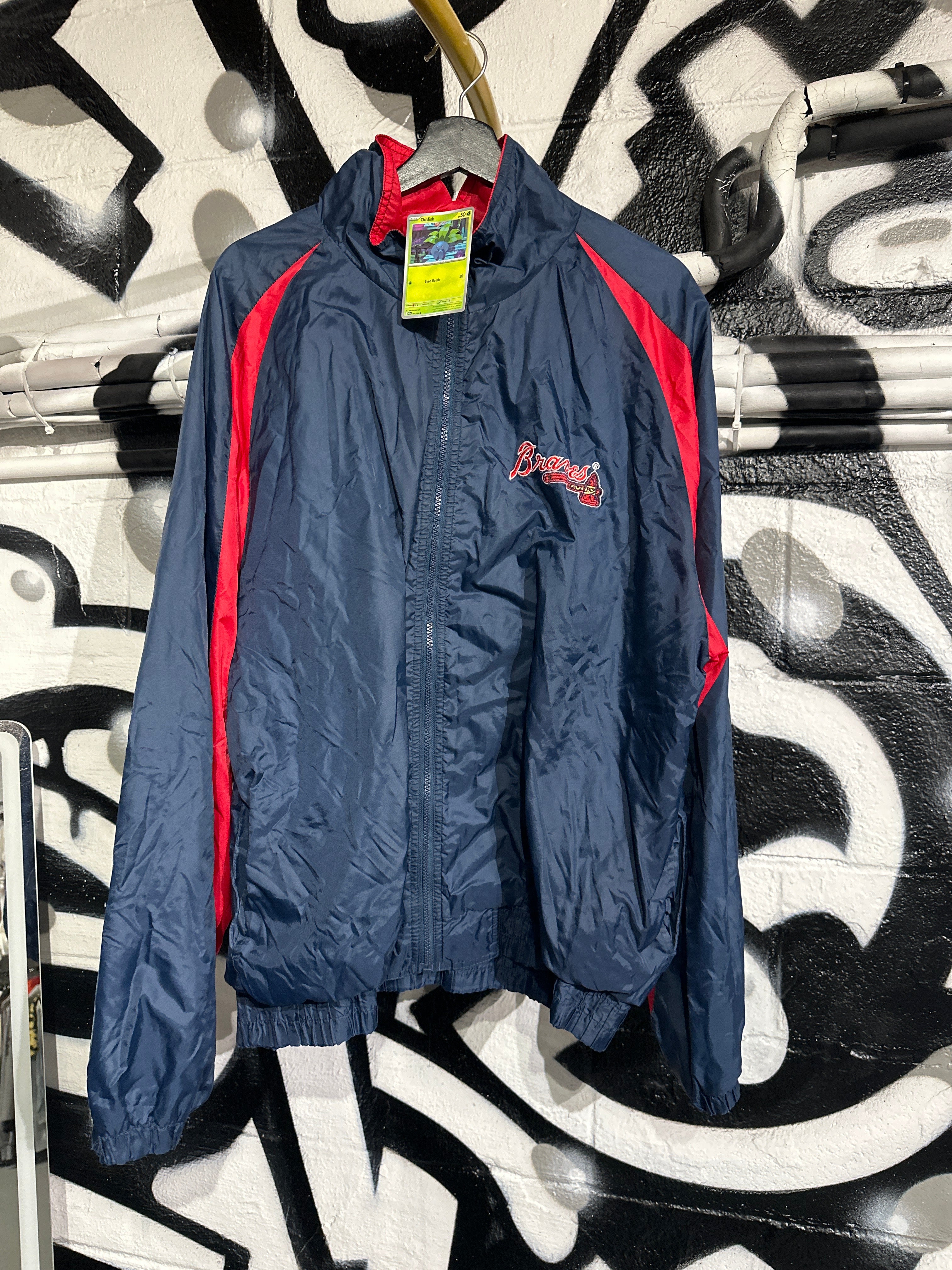 Vtg Braves Windbreaker (XL)