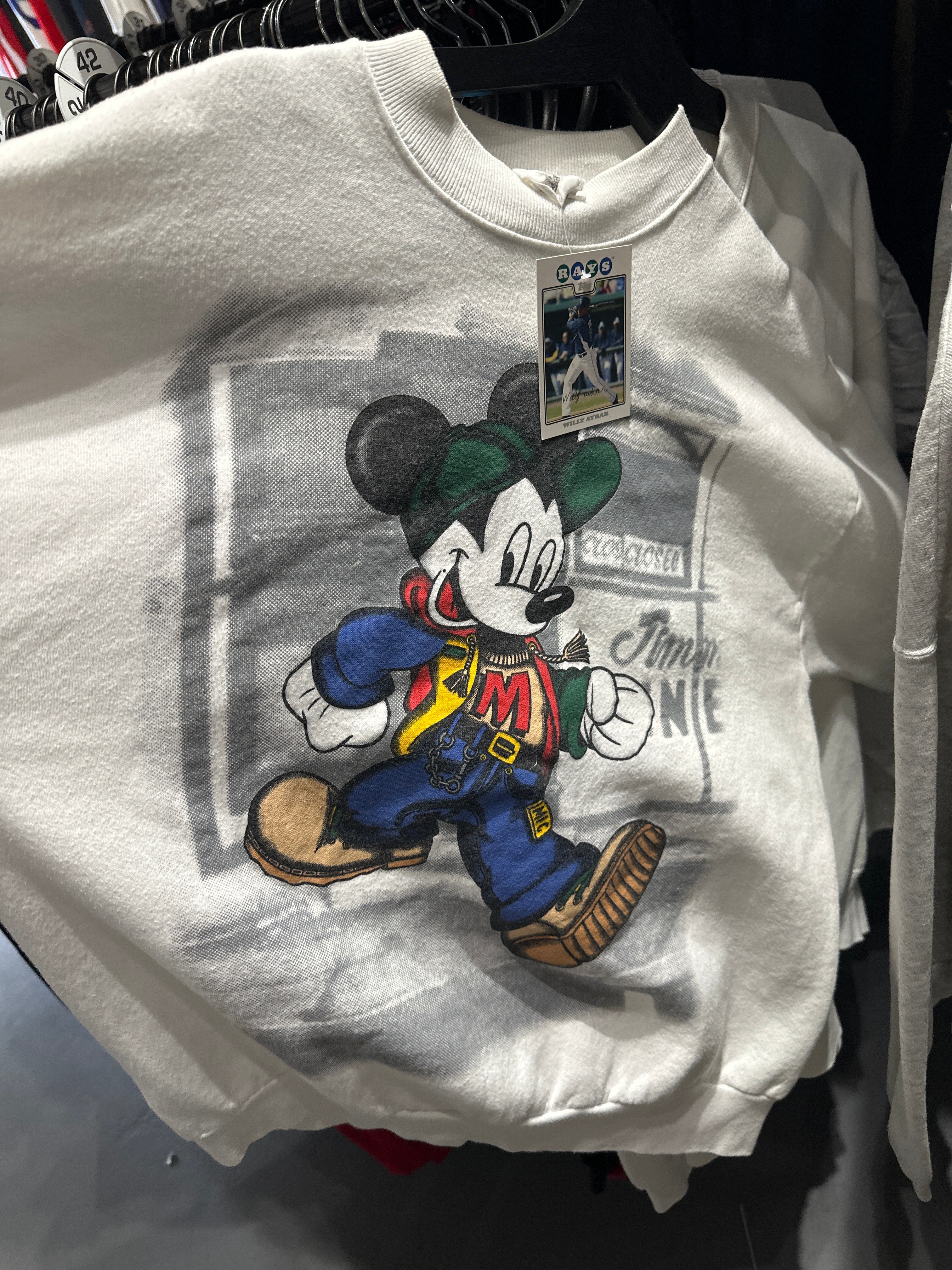 Vtg Mickey Crewneck (XL)