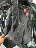 VNTG WMNS Harley Vest Sz S