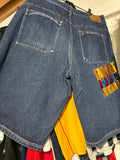 Y2K Platinum Fubu Shorts Sz 38