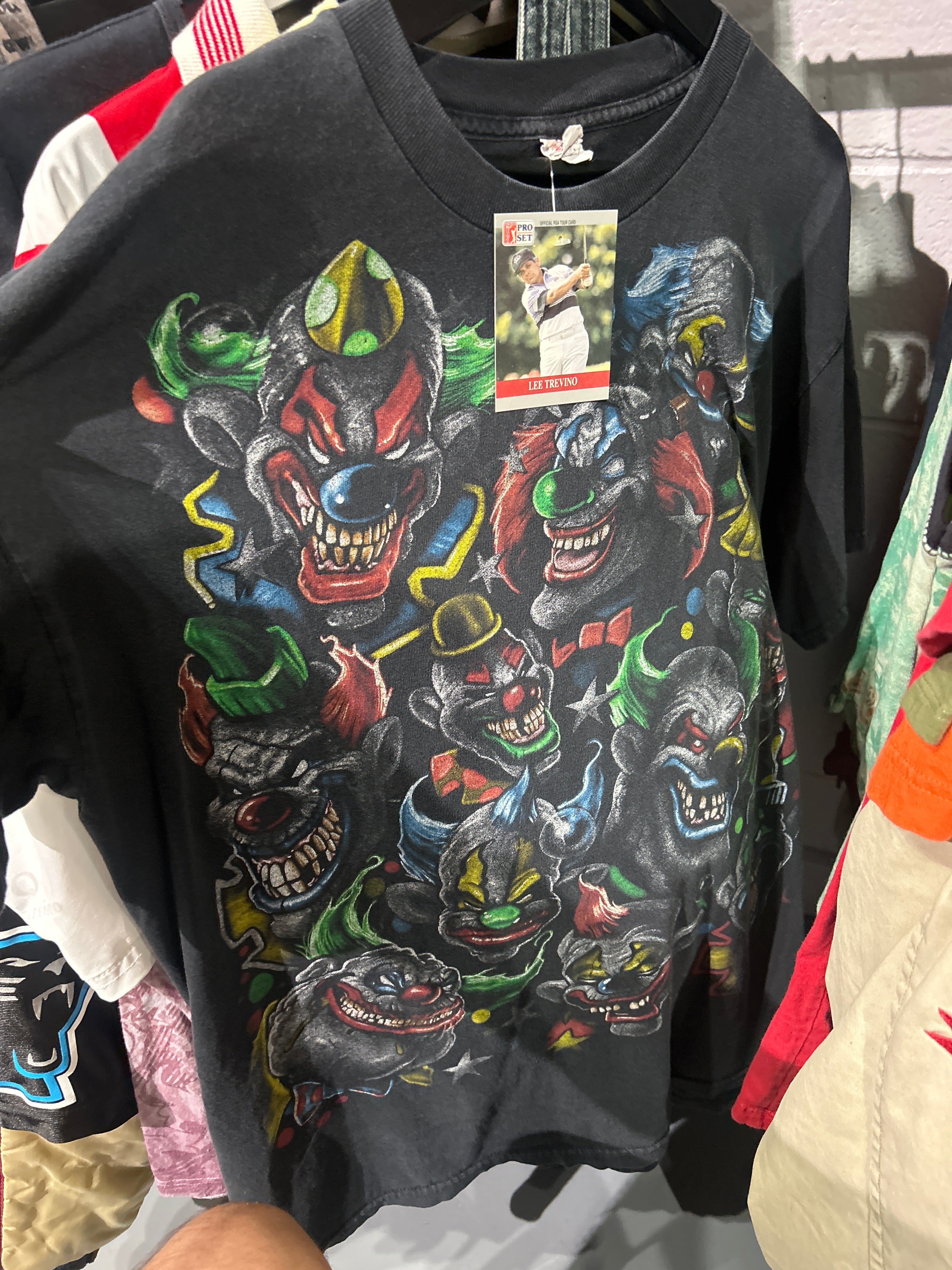 Y2K Clown Sz XL